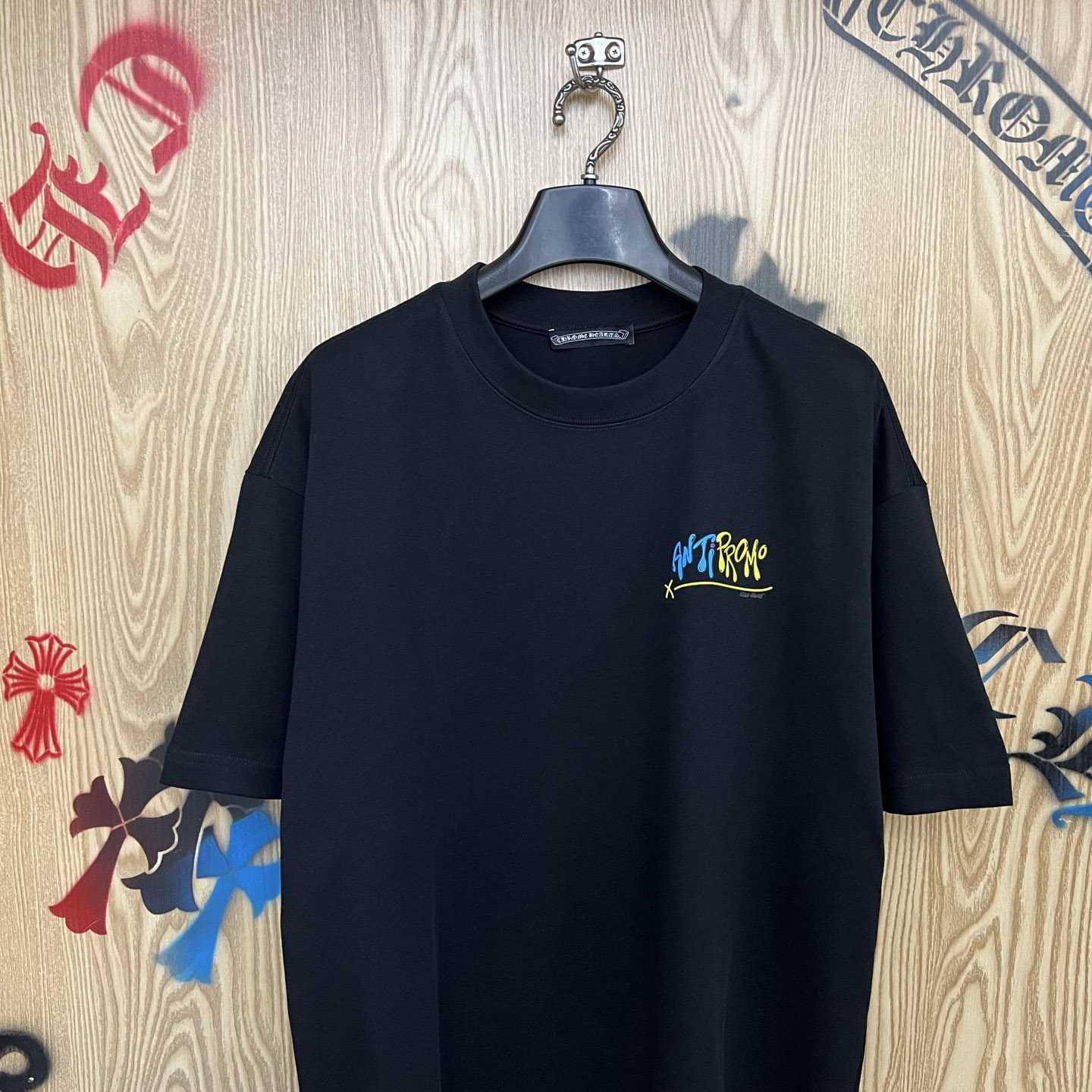 Chrome Hearts Matty Boy Anti Promo Black Tee - DesignerGu