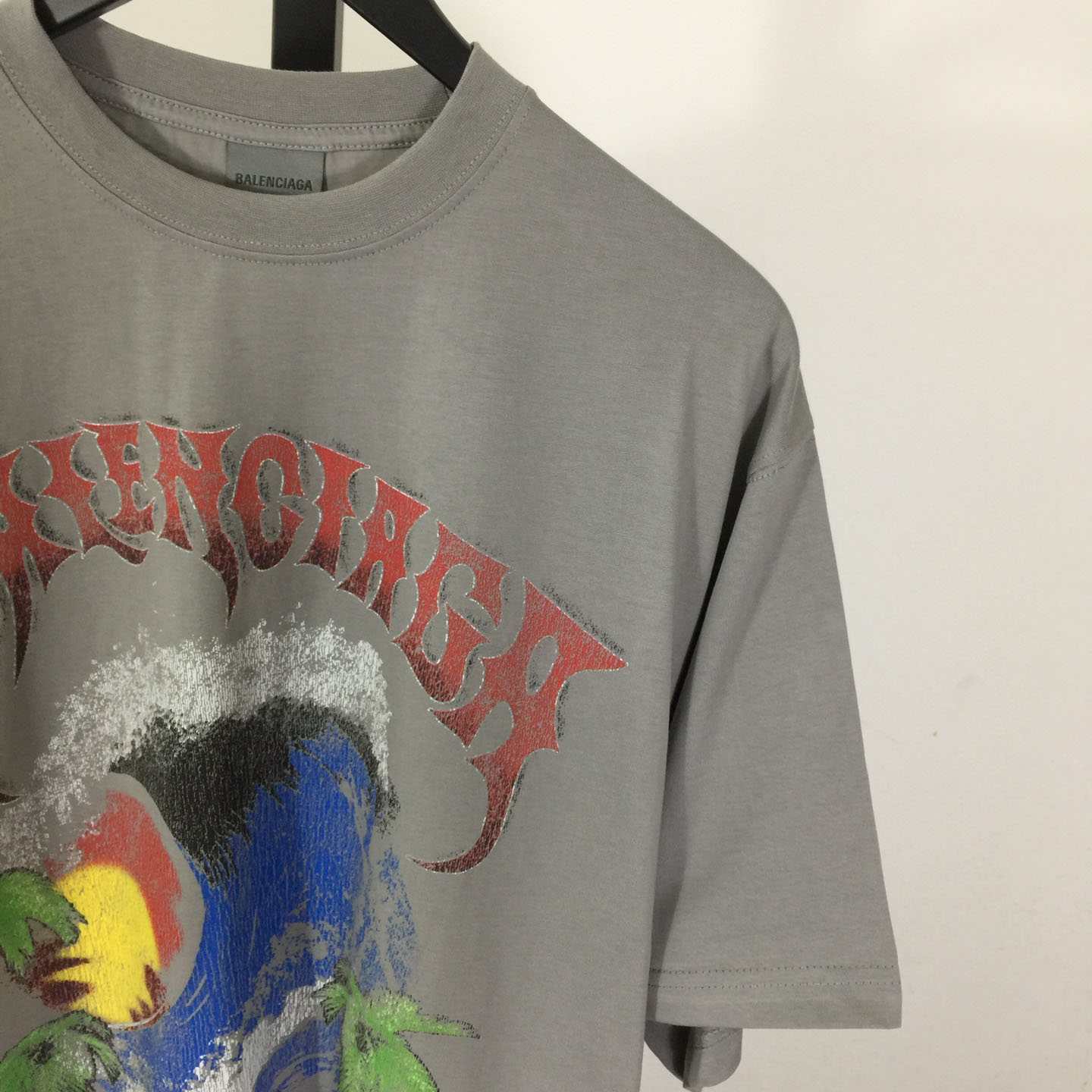 Balenciaga Vintage Surfer Oversized T-shirt  - DesignerGu