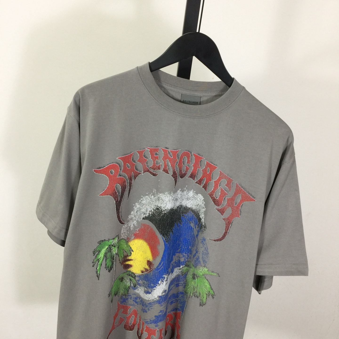 Balenciaga Vintage Surfer Oversized T-shirt  - DesignerGu