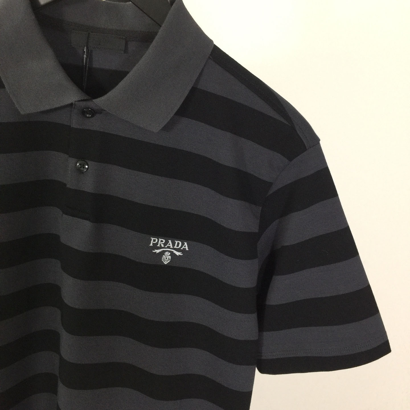 Prada Cotton Polo Shirt - DesignerGu