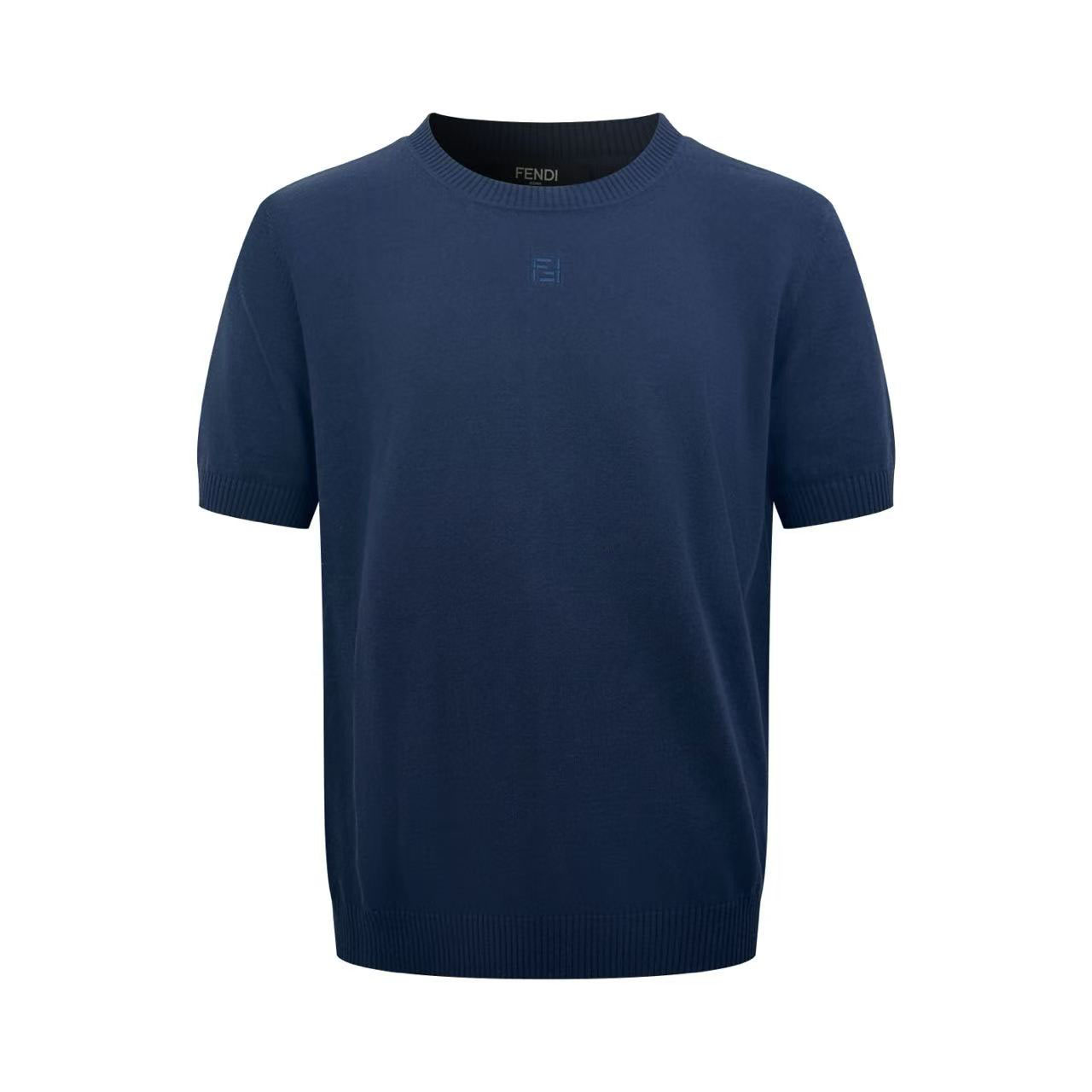 Fendi White Cotton And Cashmere Jumper - DesignerGu