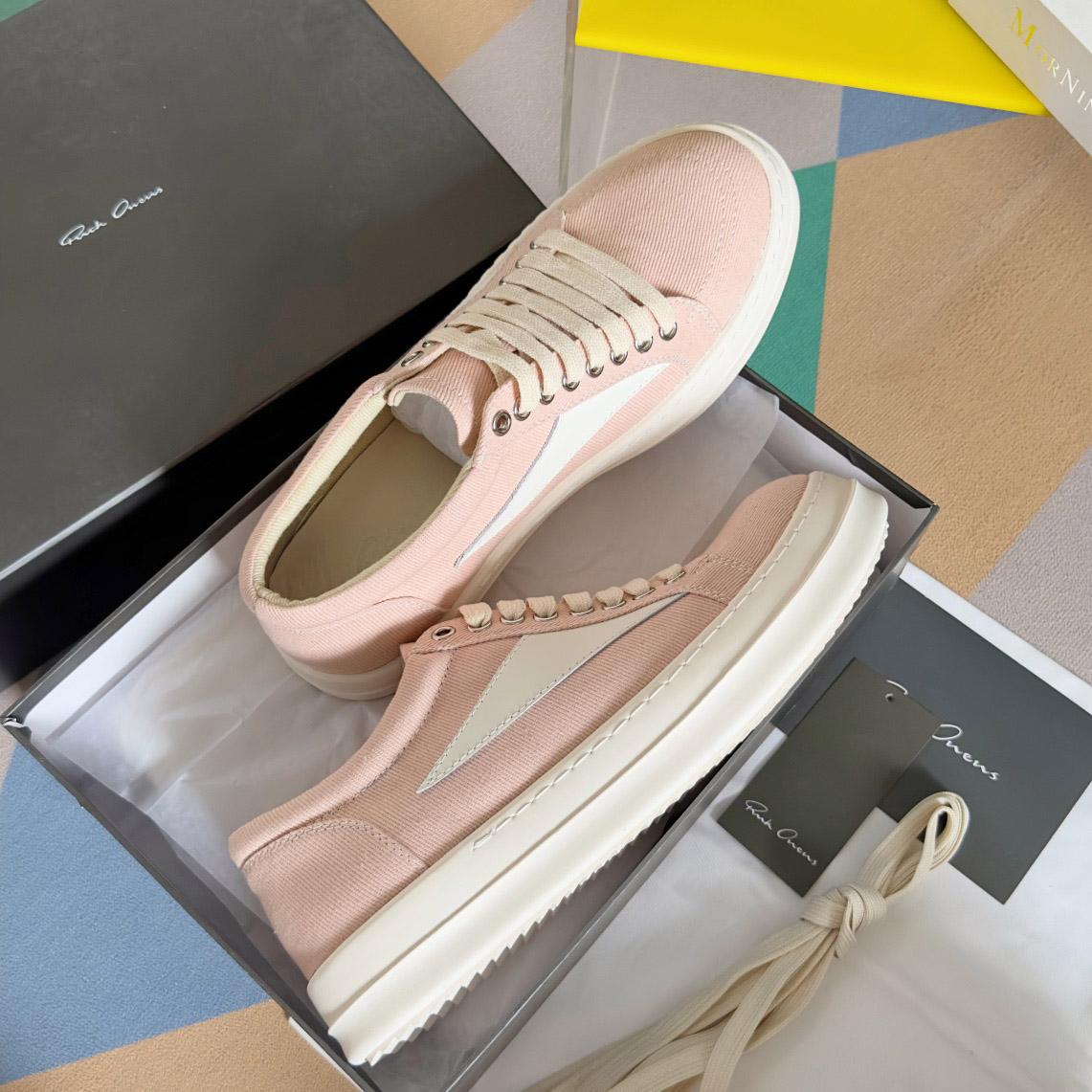 Rick Owens EDFU Vintage Low 'Faded Pink' - DesignerGu