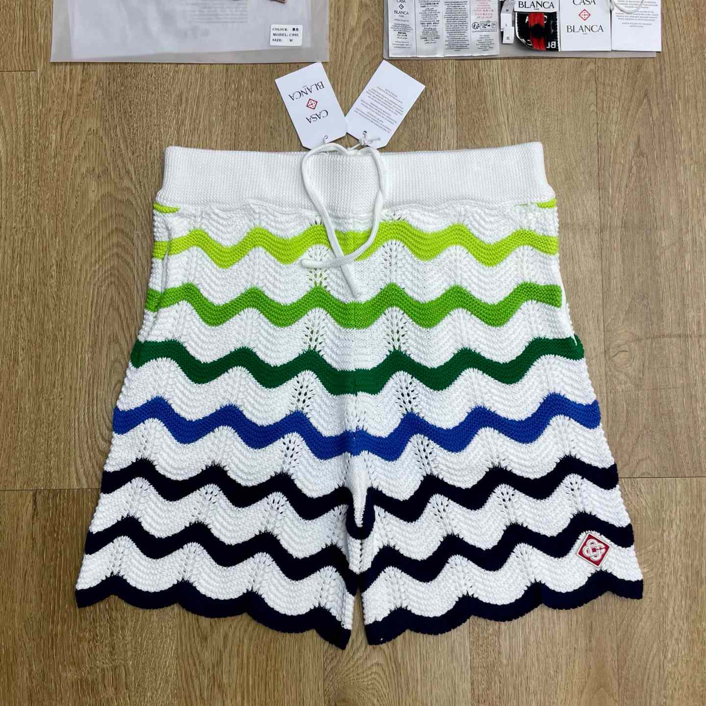 Casablanca Wave Knit Short 'Gradient Wave' D0201 - DesignerGu