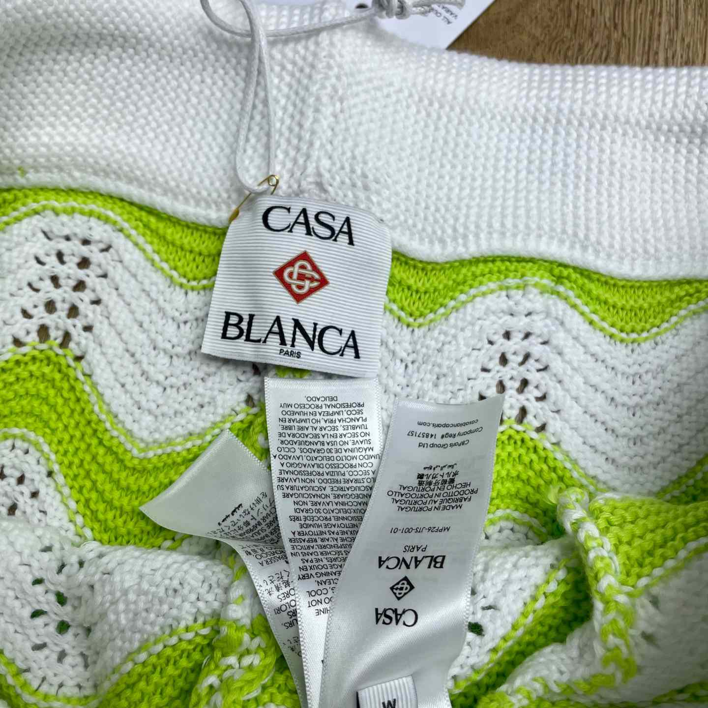 Casablanca Wave Knit Short 'Gradient Wave' D0201 - DesignerGu