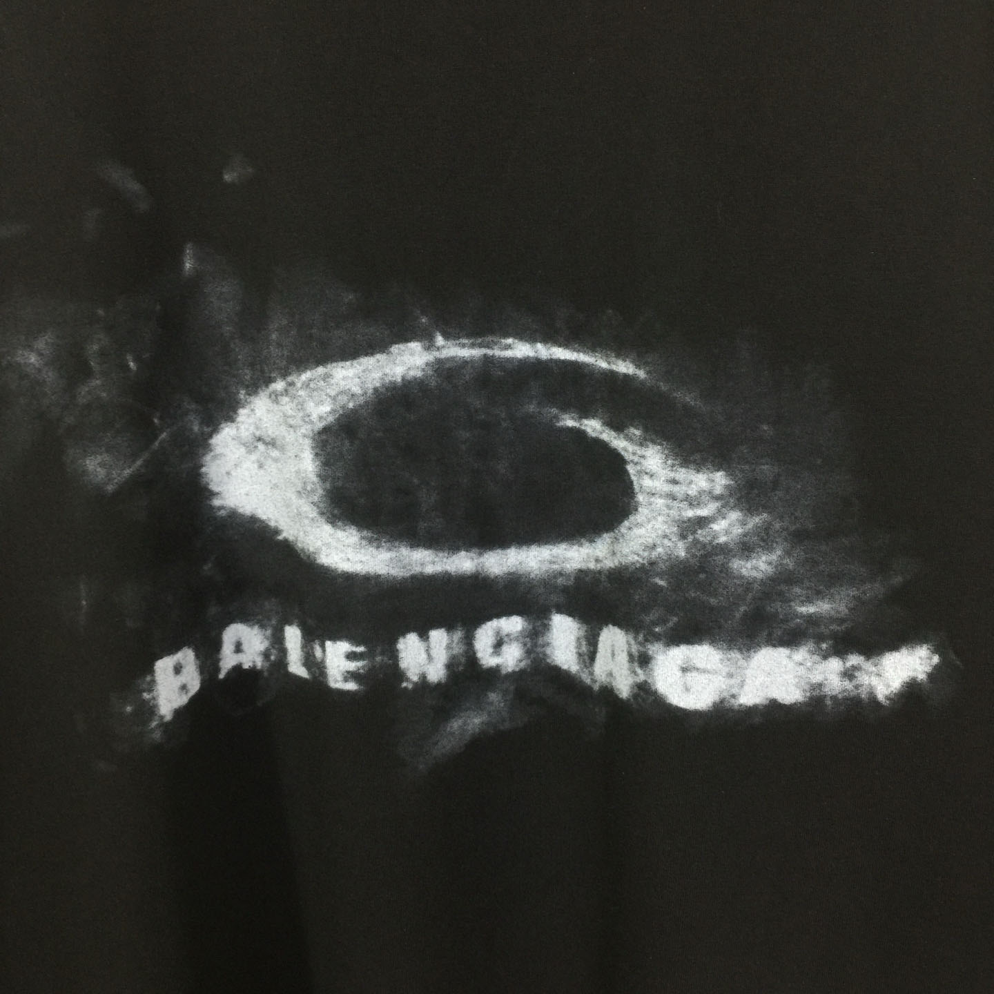 Balenciaga Washed Crayon Loop Medium Fit T‑shirt In Cotton - DesignerGu