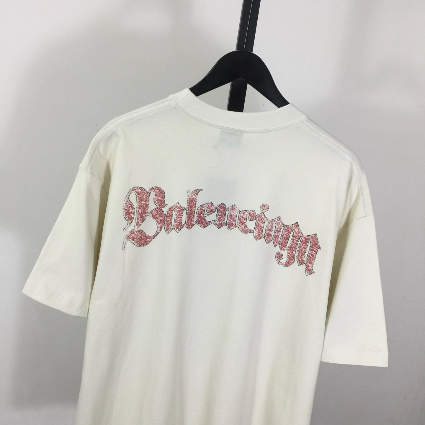 Balenciaga Medium Fit T-Shirt 'Dirty White' - DesignerGu