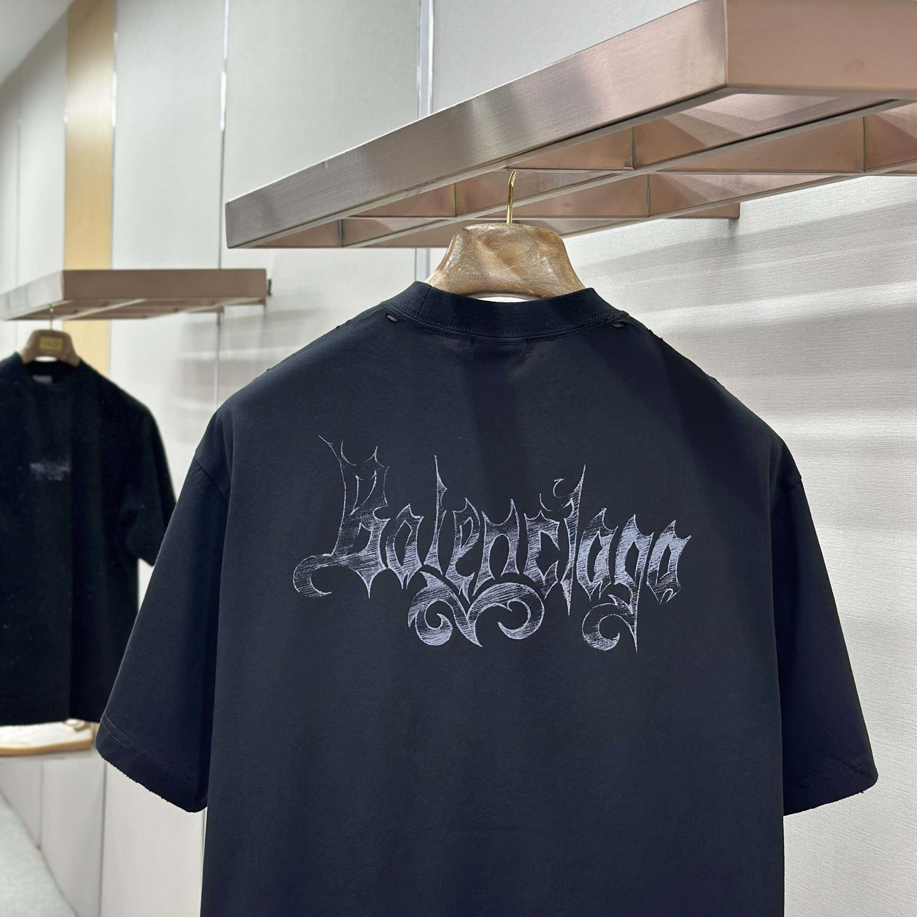 Balenciaga Sketchy Medium Fit T-Shirt - DesignerGu