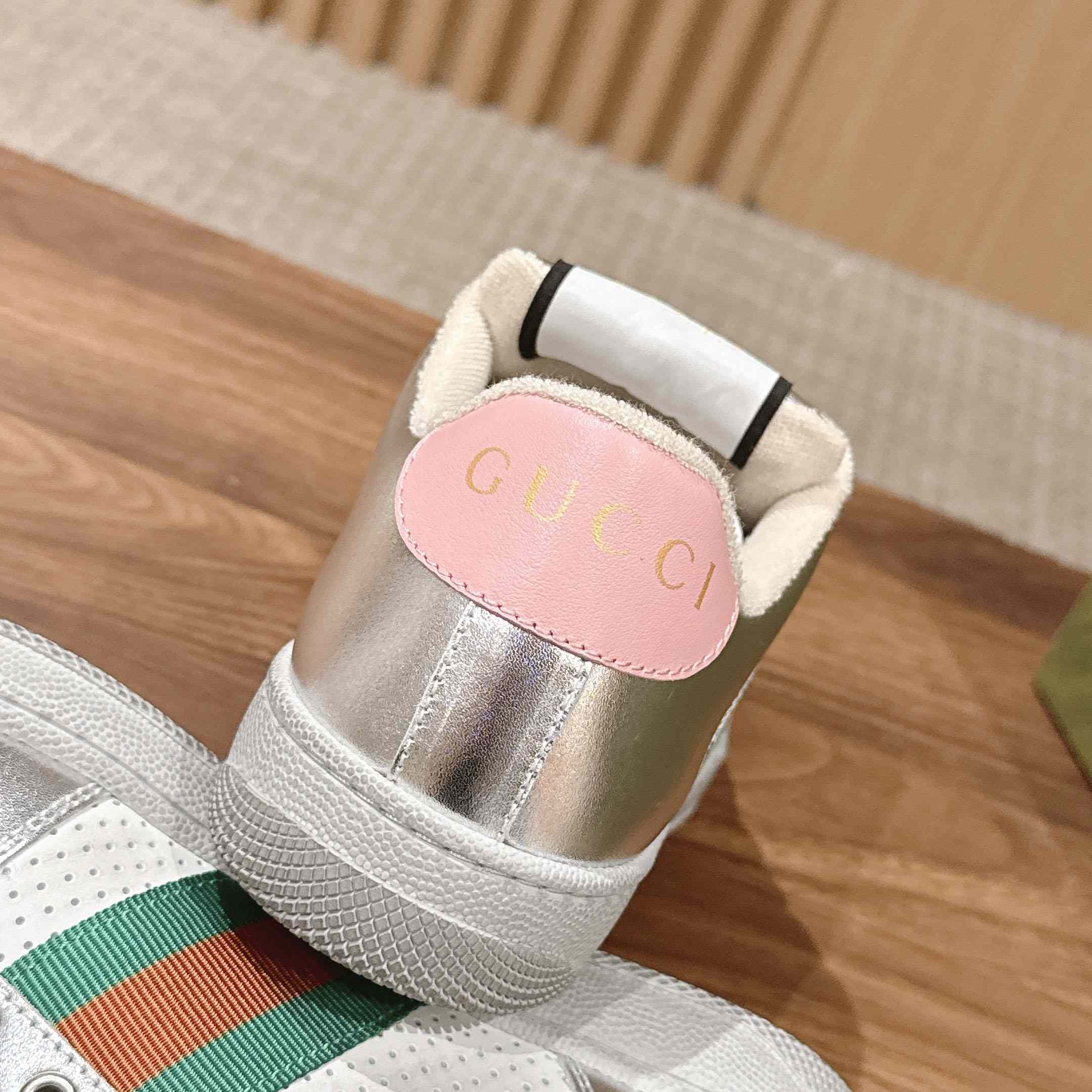 Gucci Worn-Out Effect Screener Sneaker - DesignerGu