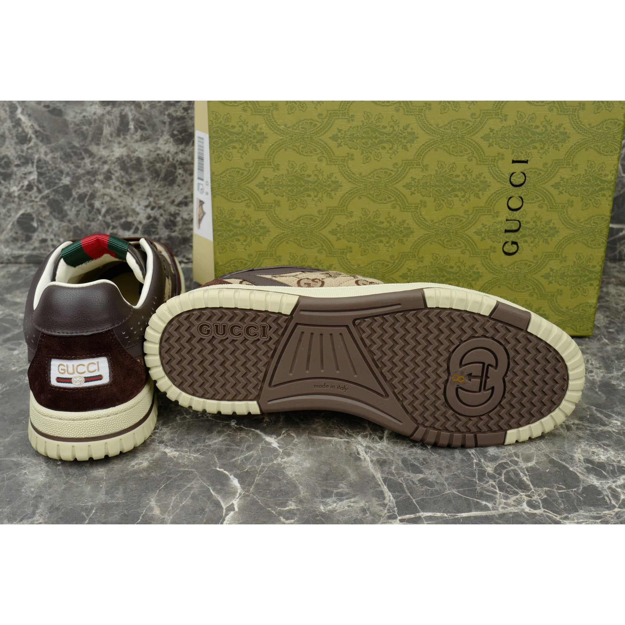 Gucci Re-Web sneaker - DesignerGu