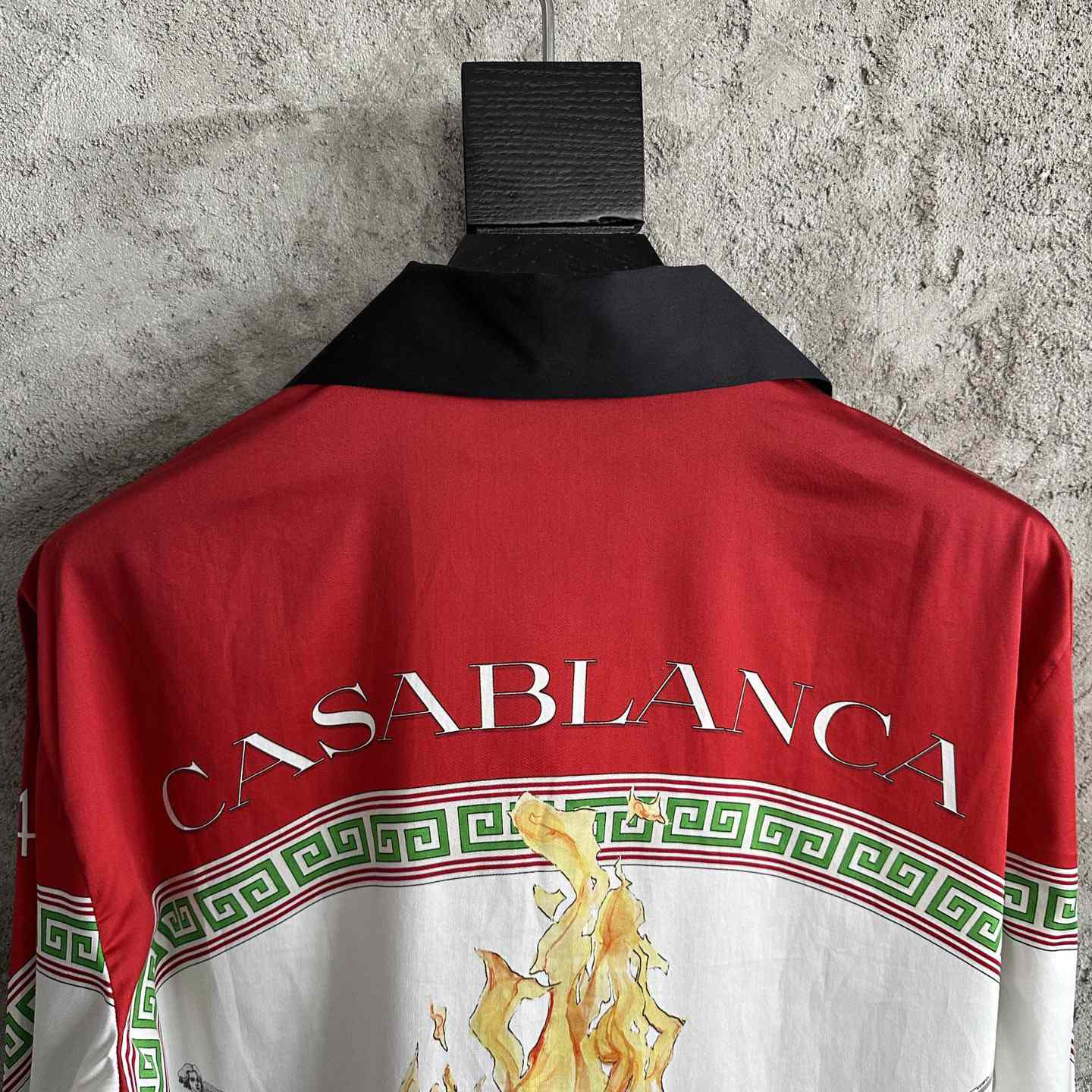 Casablanca  Unique Games Printed Cotton Shirt - DesignerGu