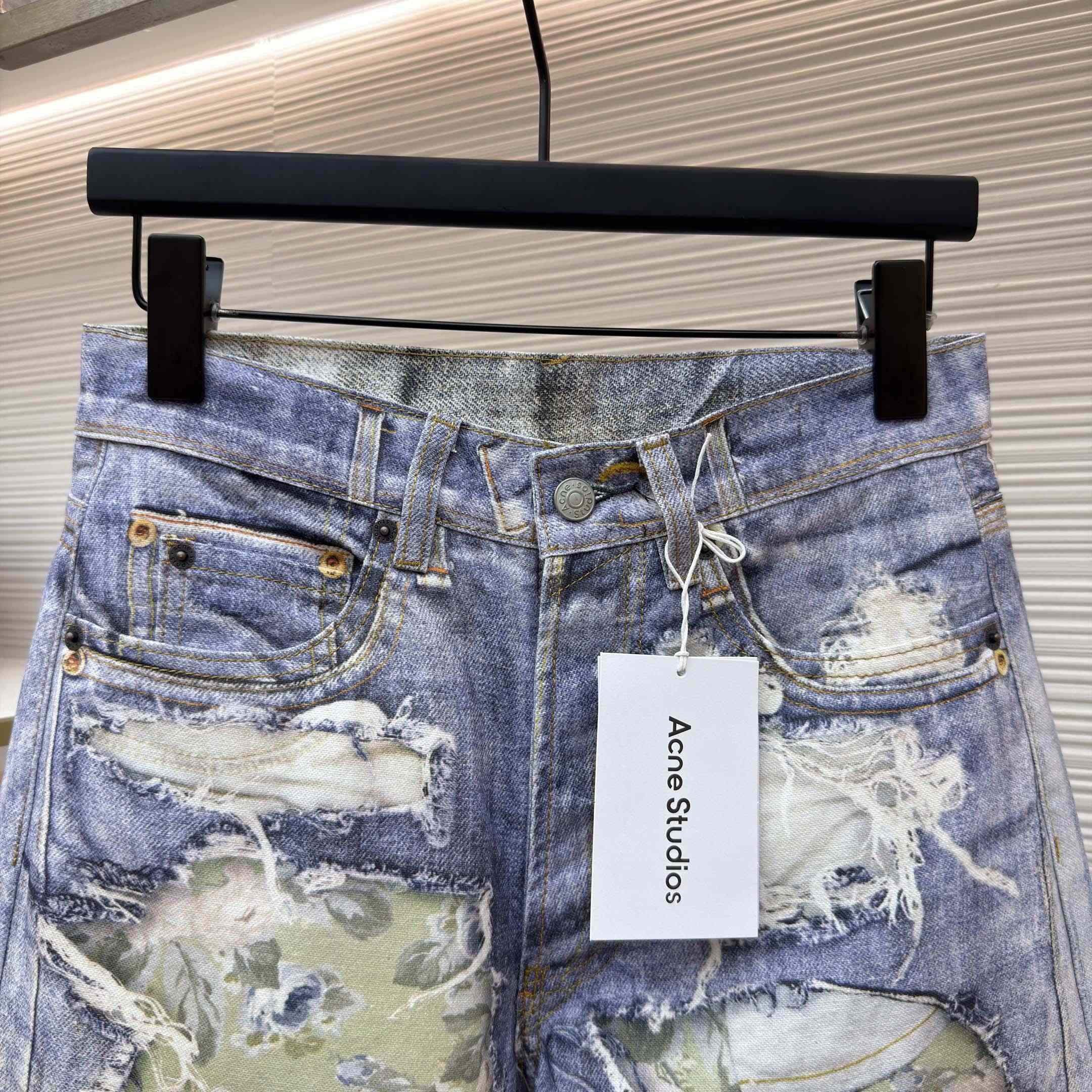 Acne Studios Trompe-l’œil Jeans - 1981 - DesignerGu