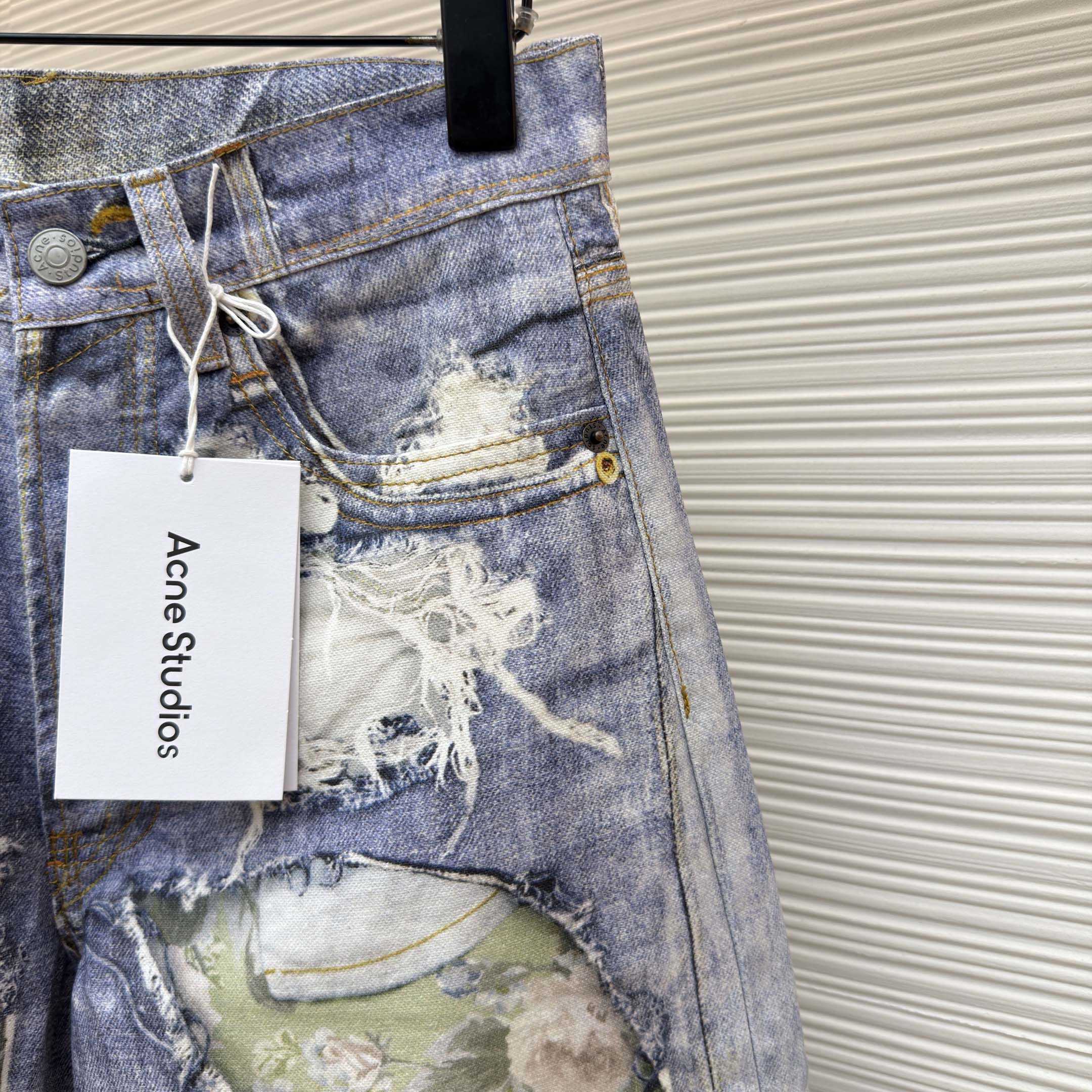 Acne Studios Trompe-l’œil Jeans - 1981 - DesignerGu
