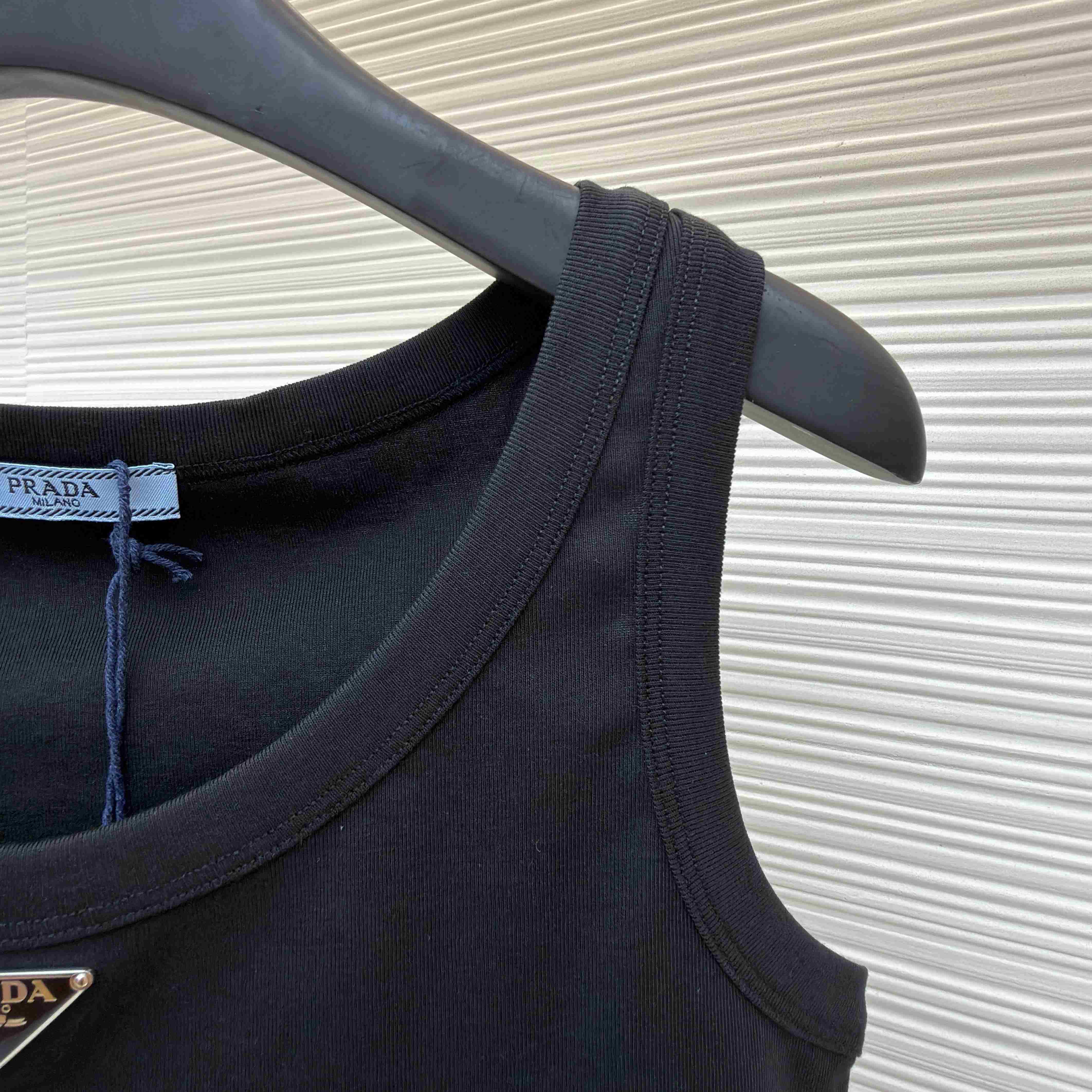 Prada Jersey Cropped Top - DesignerGu