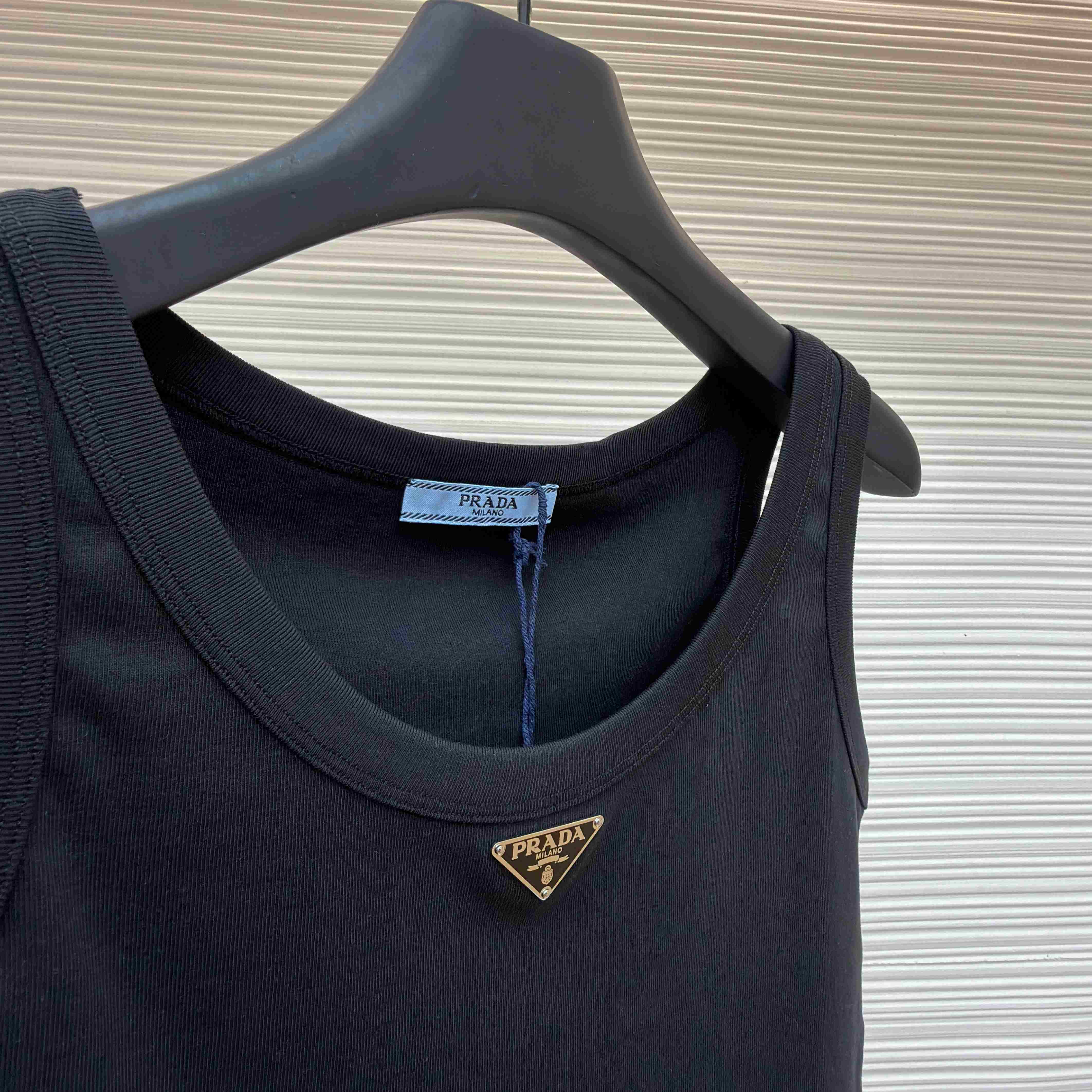 Prada Jersey Cropped Top - DesignerGu