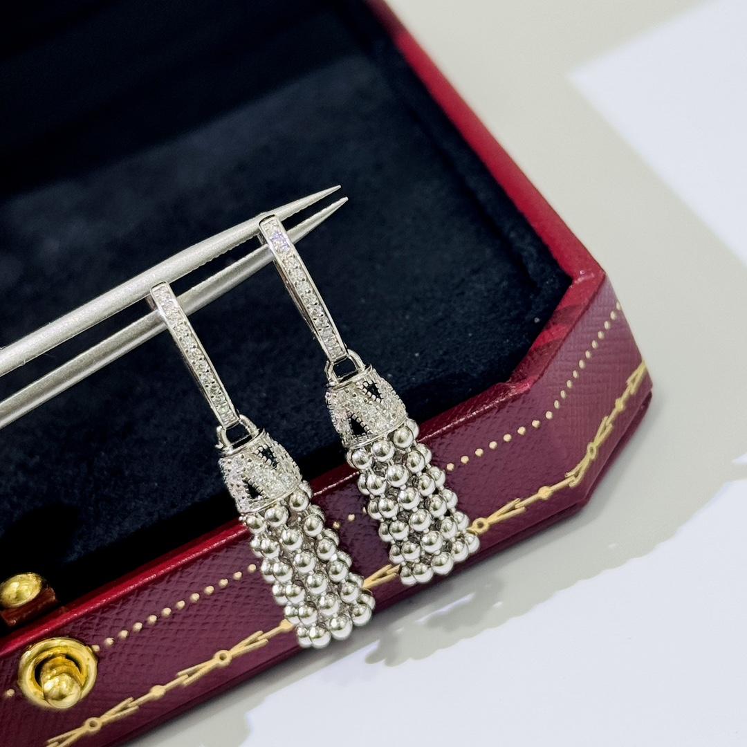 Cartier Panthère De Cartier Earrings - DesignerGu