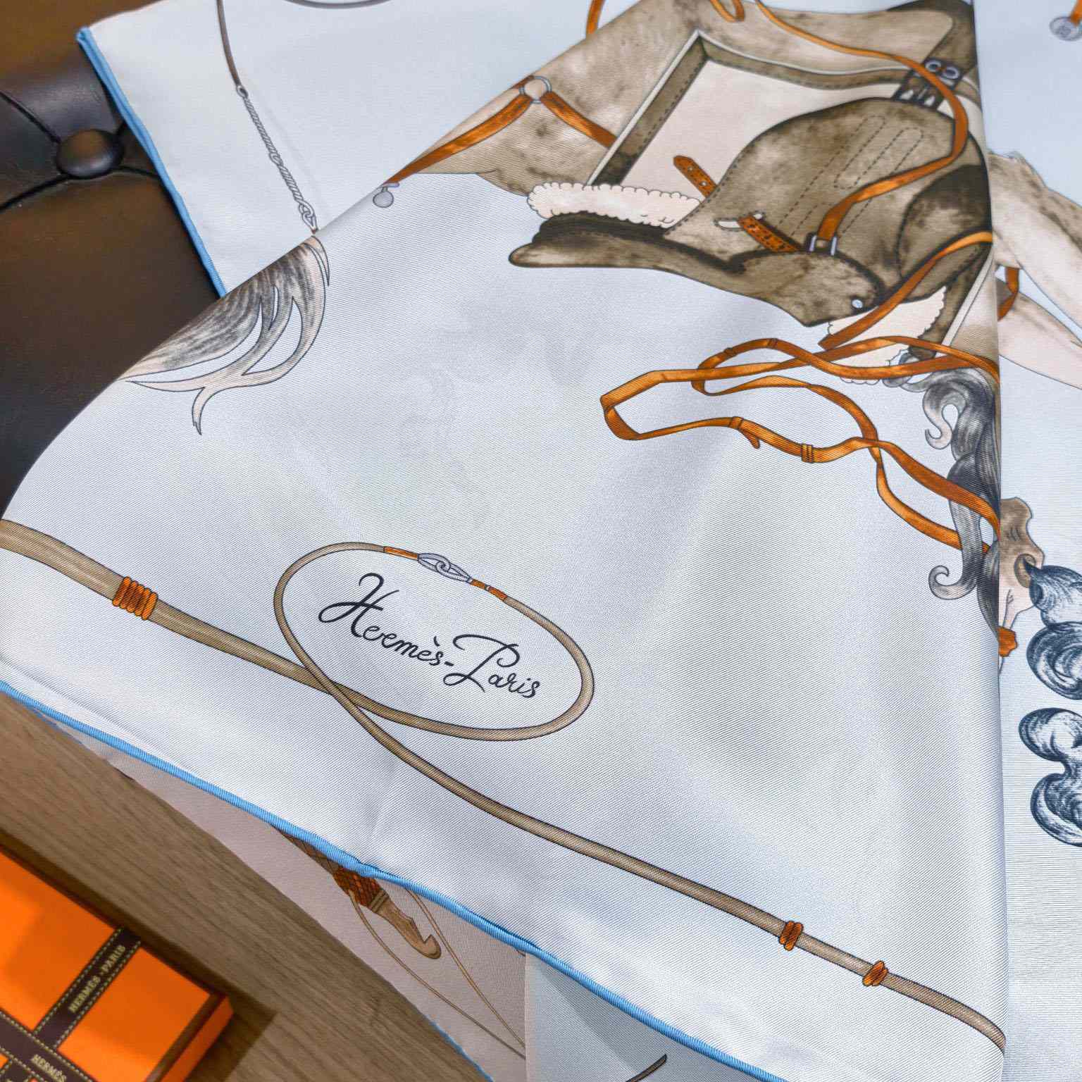 Hermes Grand Galop Scarf 90 - DesignerGu