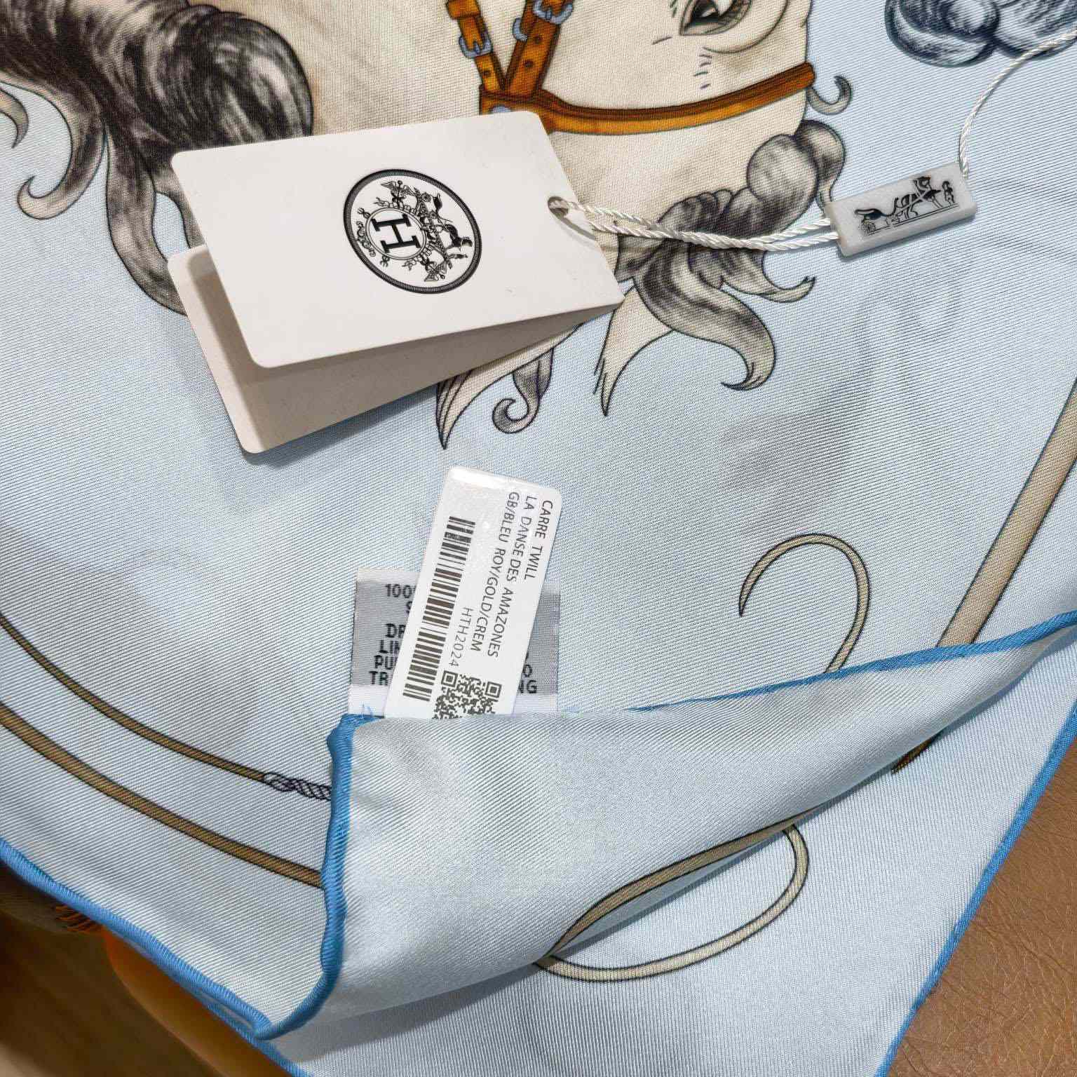 Hermes Grand Galop Scarf 90 - DesignerGu