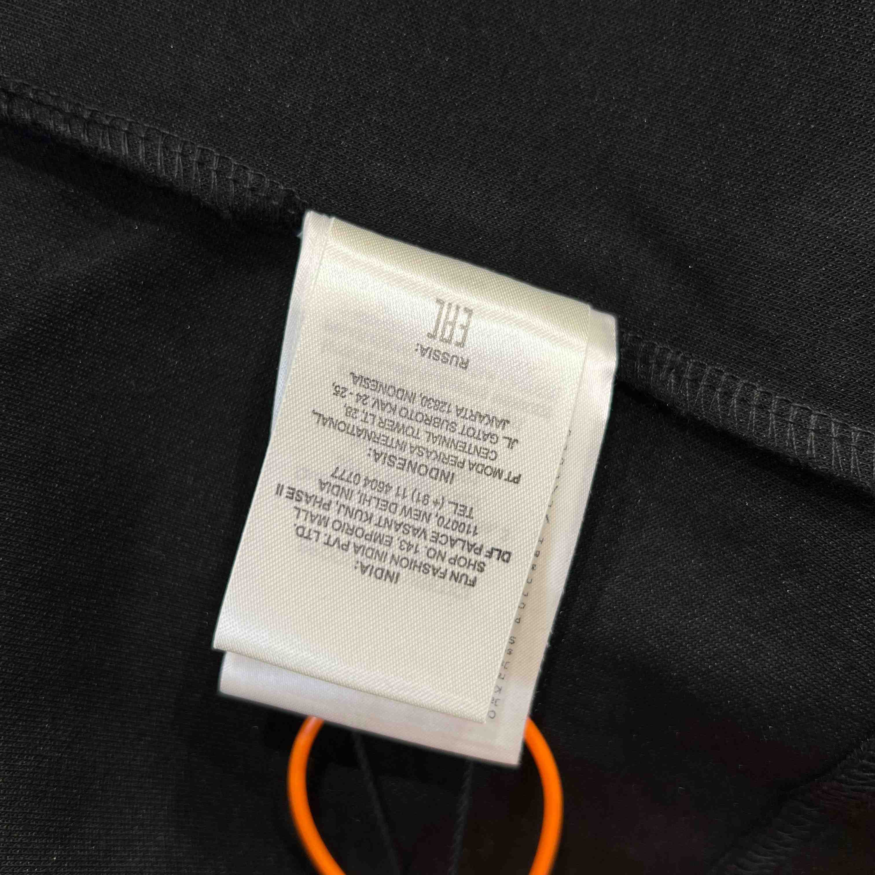 Fendi Black Cotton T-shirt - DesignerGu