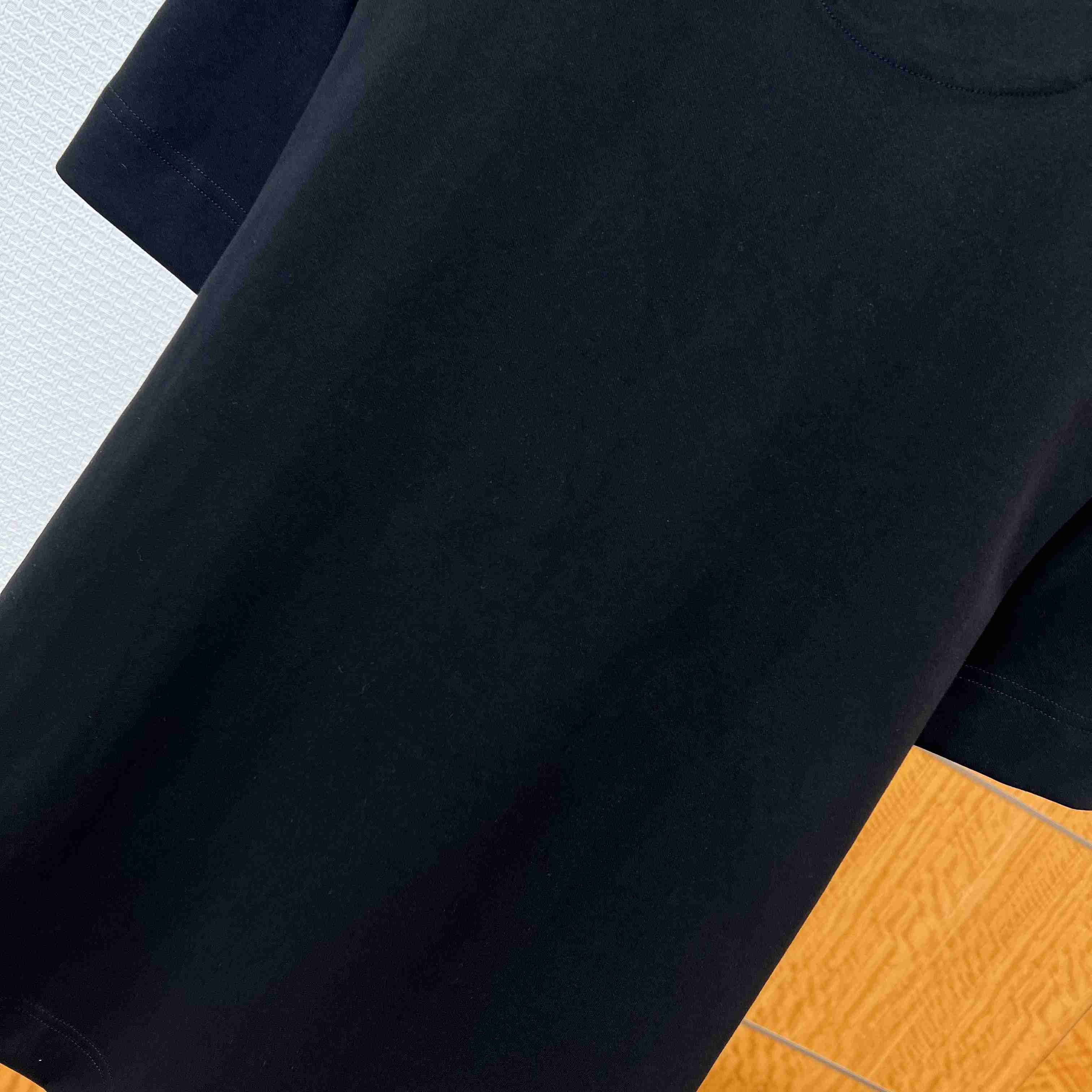 Fendi Black Cotton T-shirt - DesignerGu