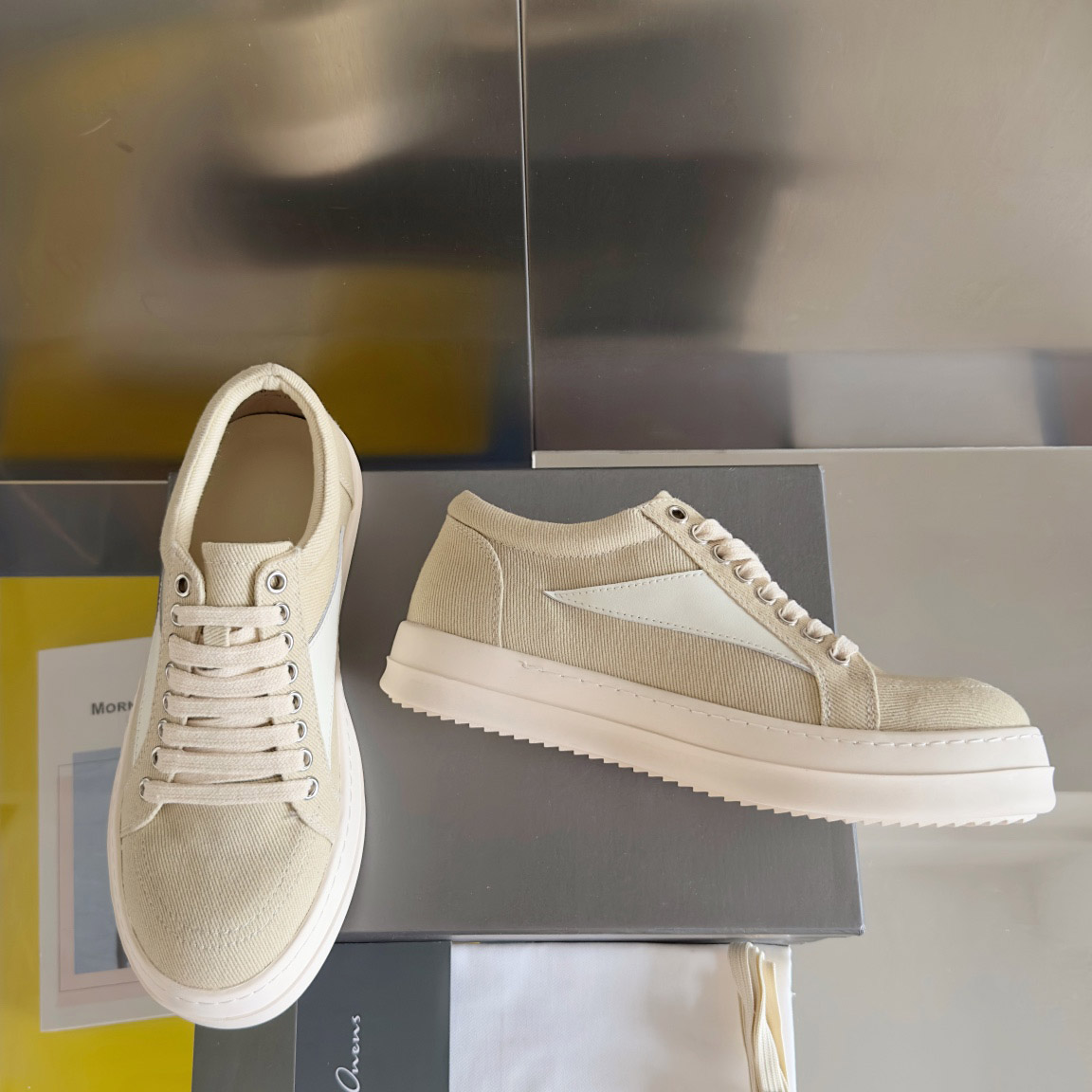 Rick Owens DRKSHDW Vintage Sneaks - DesignerGu