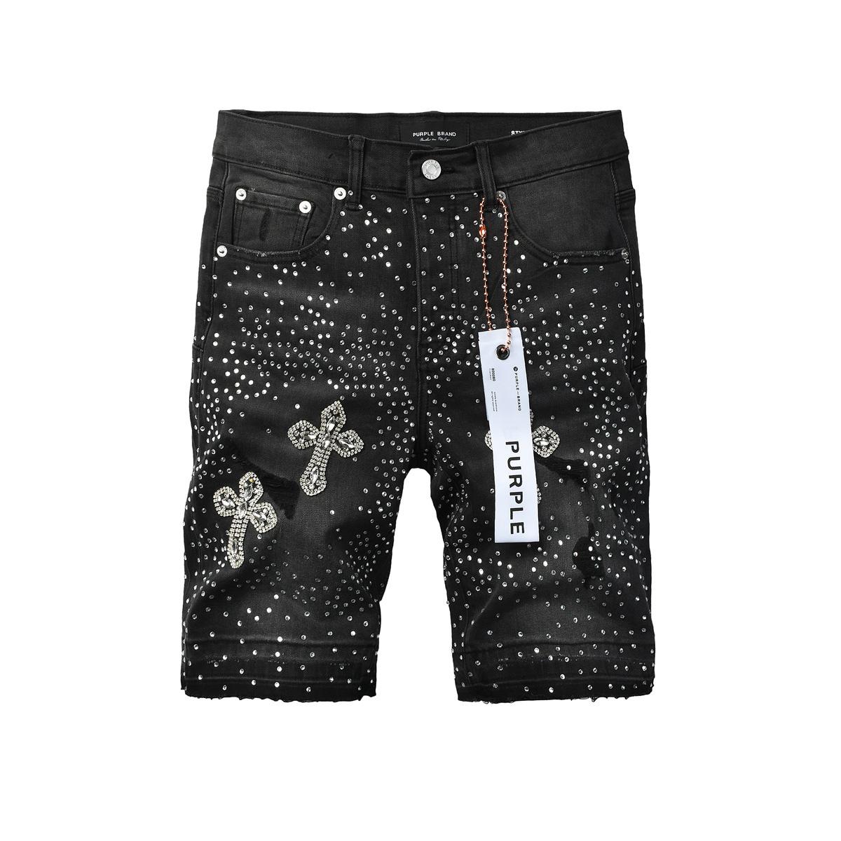 Purple-Brand Shorts   - DesignerGu