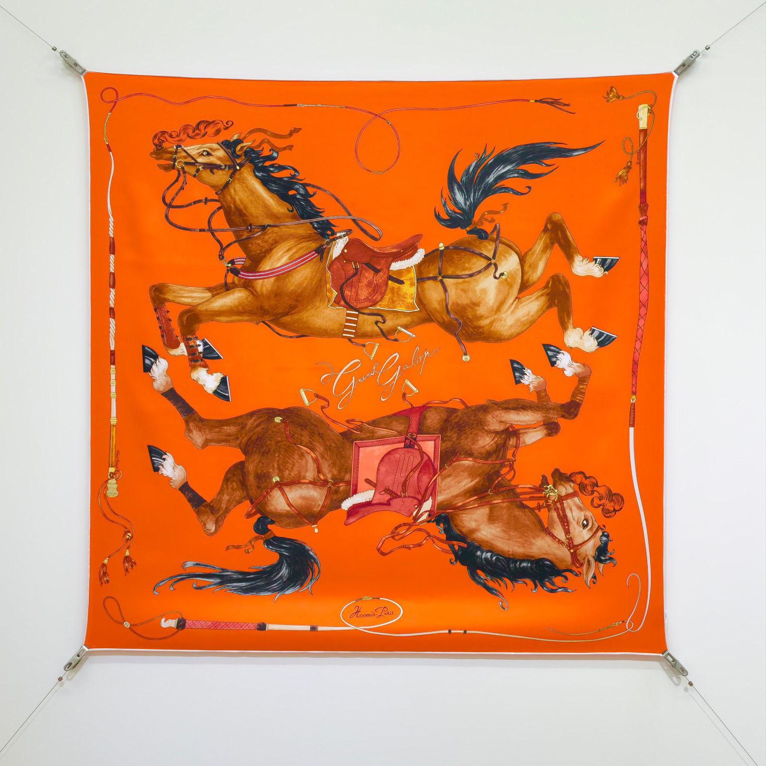 Hermes Grand Galop Scarf 90 - DesignerGu