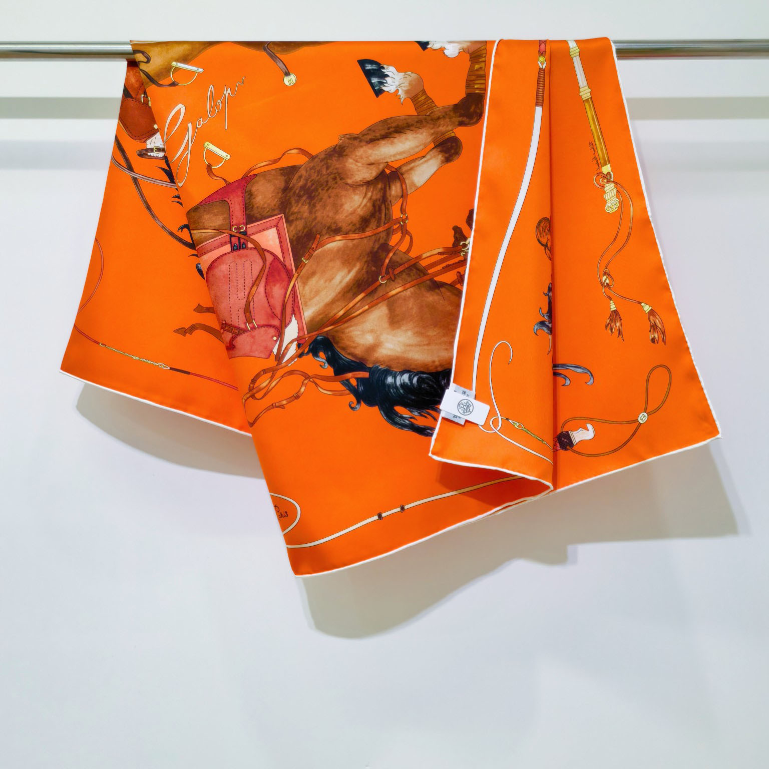 Hermes Grand Galop Scarf 90 - DesignerGu