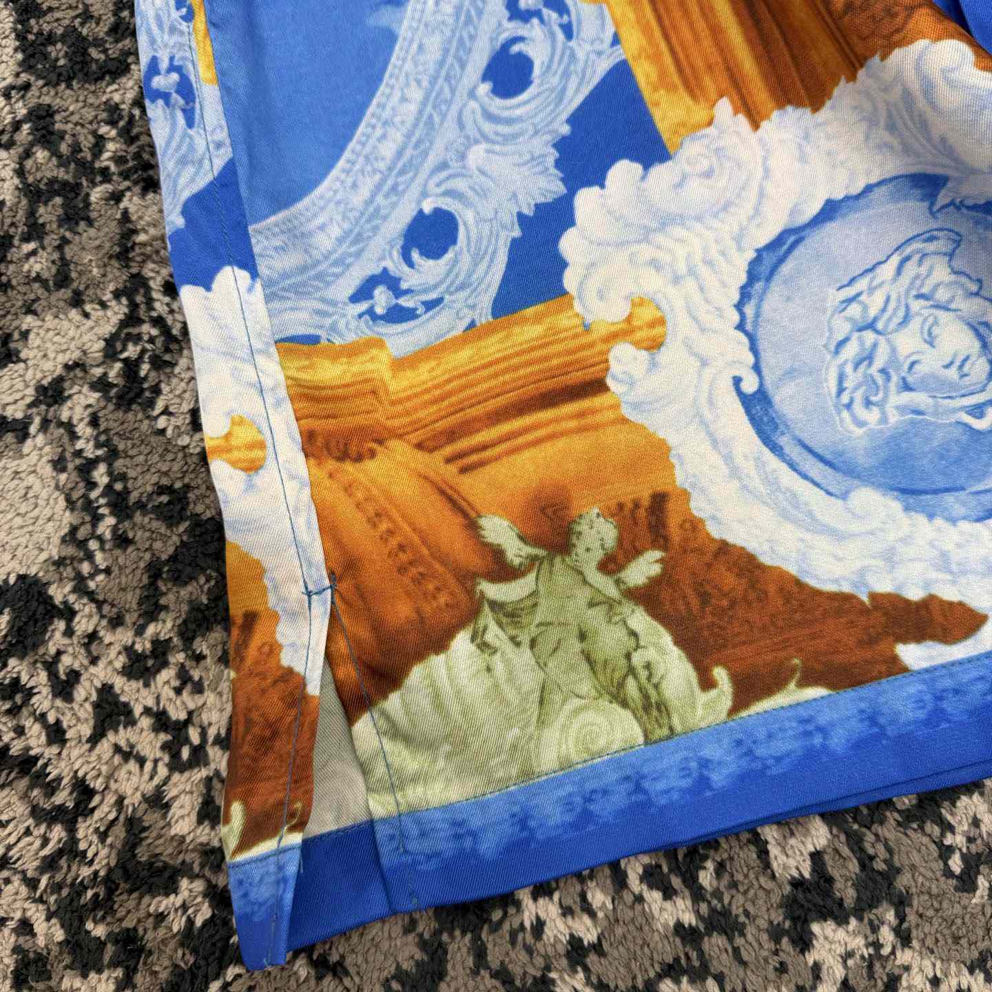 Versace  Printed Silk Twill Slim Shirt - DesignerGu