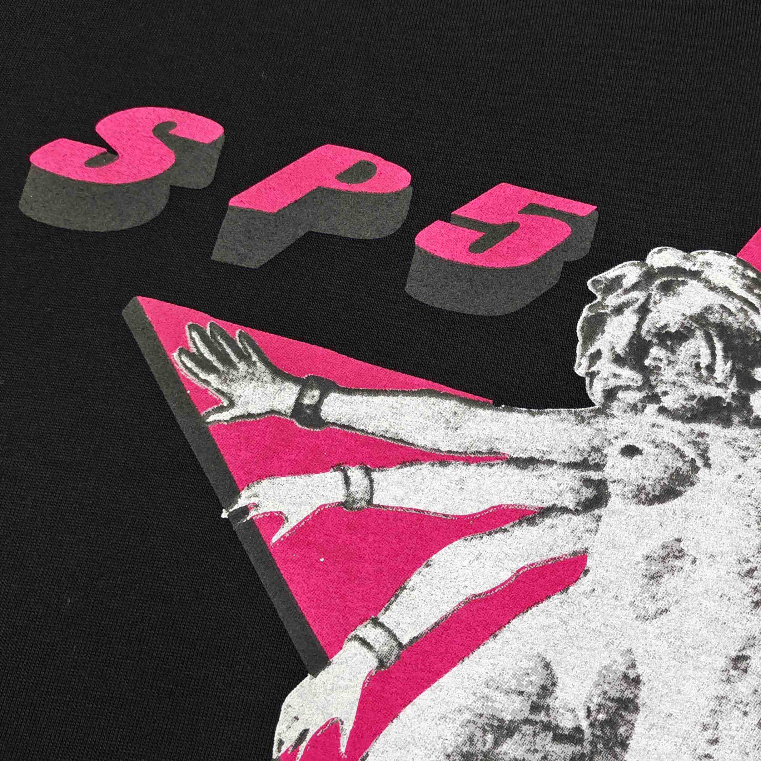Sp5der Star Girl Tee 'Black' - DesignerGu