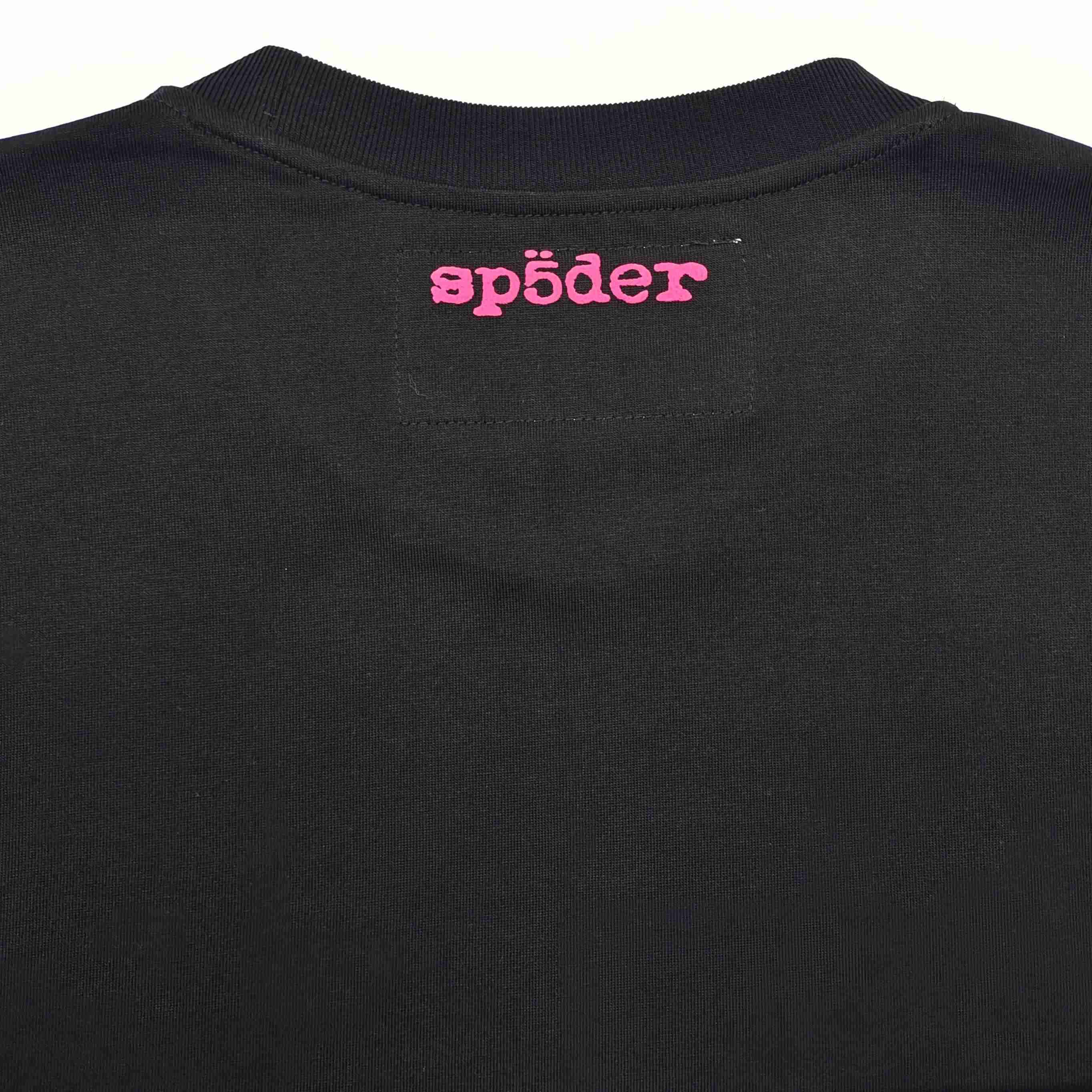 Sp5der Star Girl Tee 'Black' - DesignerGu