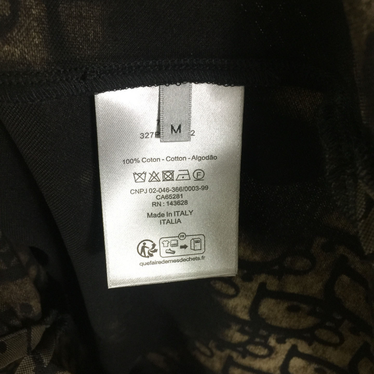 Dior Gradient Monogram Cotton Polo Shirt - DesignerGu