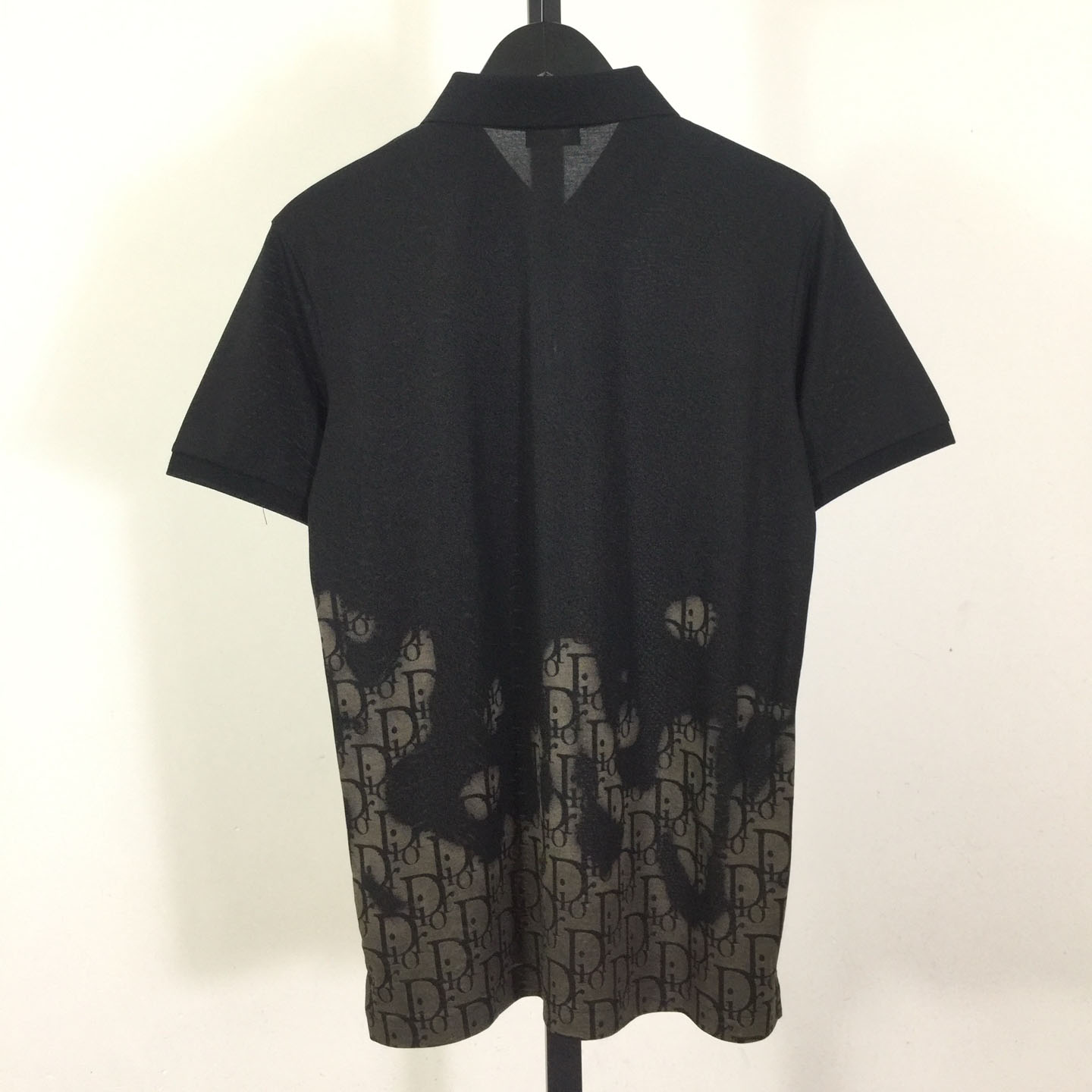 Dior Gradient Monogram Cotton Polo Shirt - DesignerGu