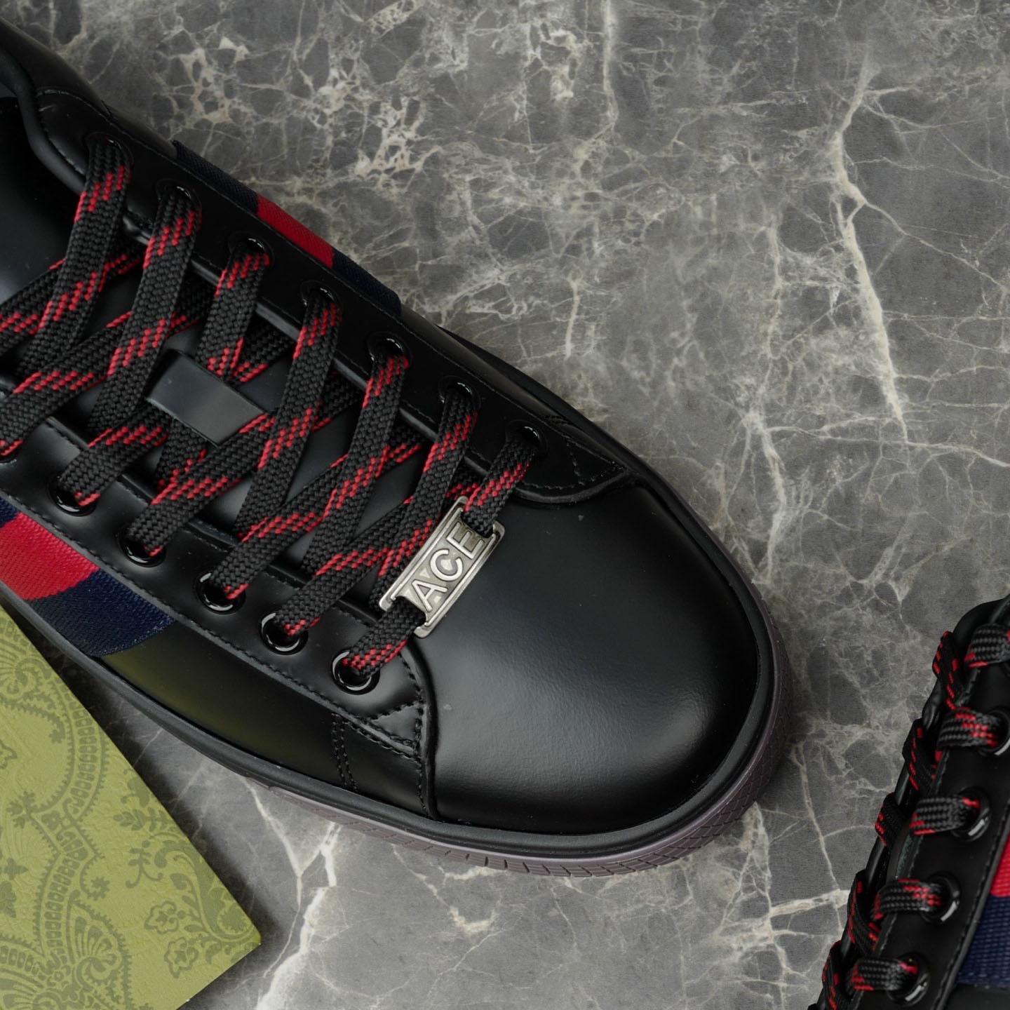 Gucci Ace Sneaker With Web - DesignerGu