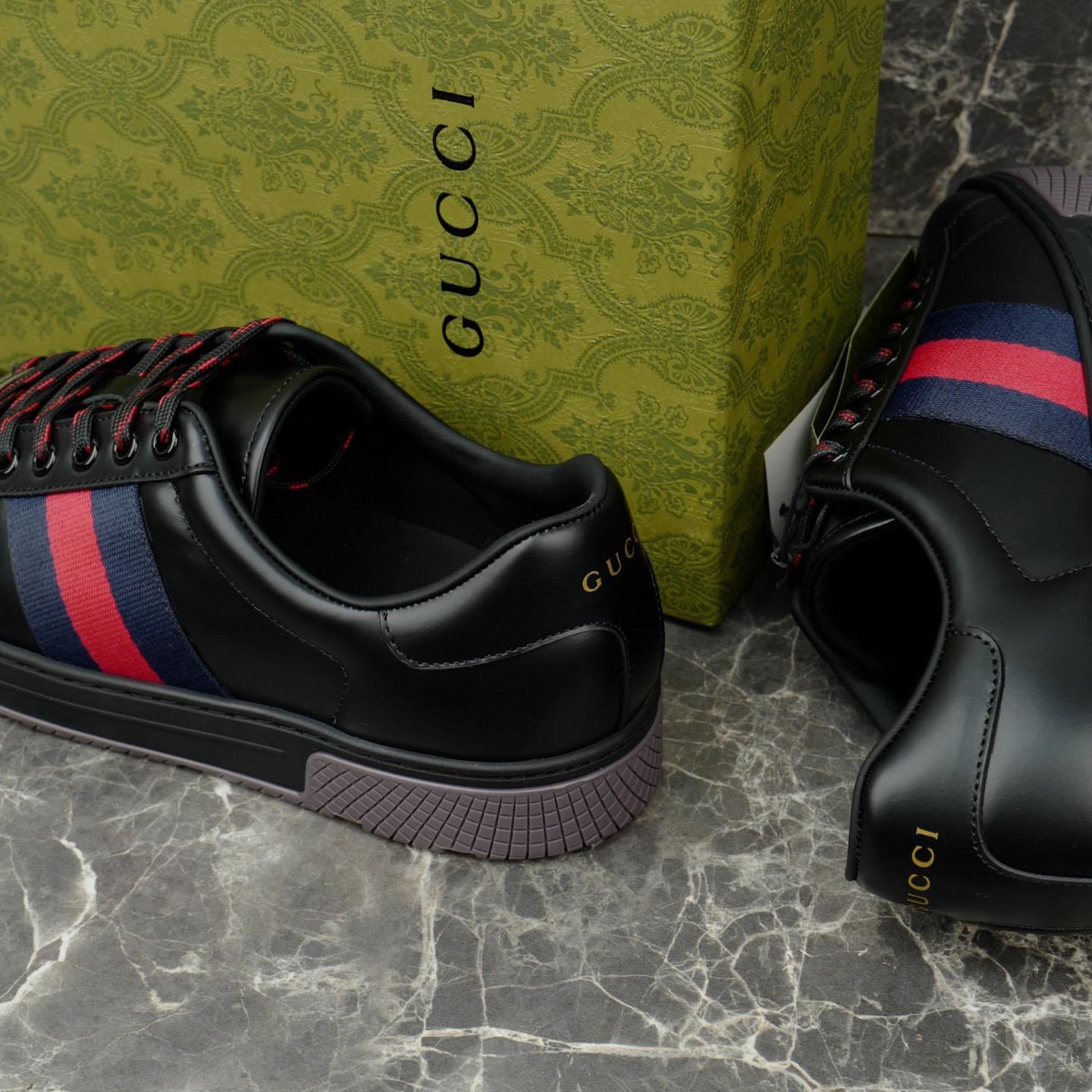 Gucci Ace Sneaker With Web - DesignerGu
