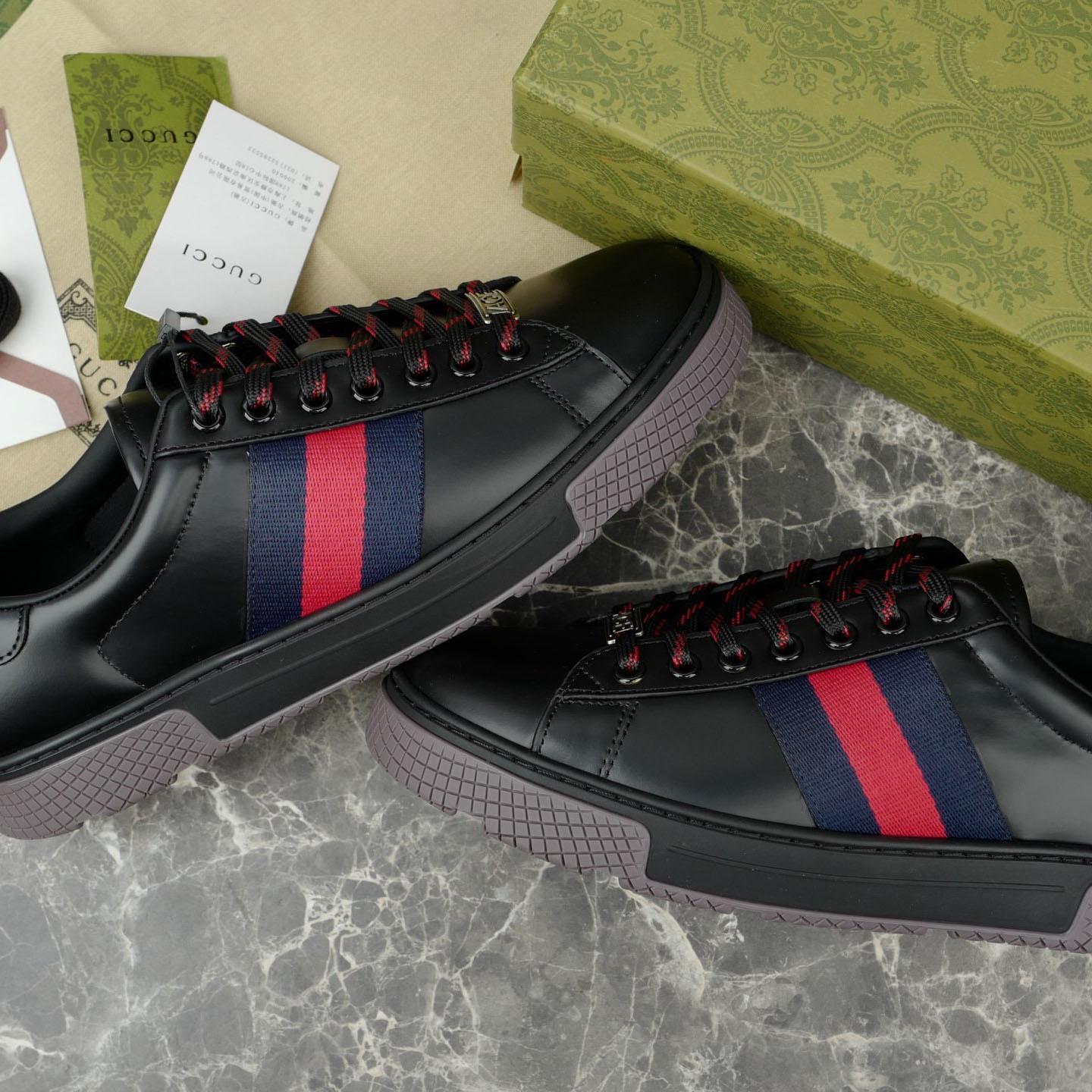 Gucci Ace Sneaker With Web - DesignerGu
