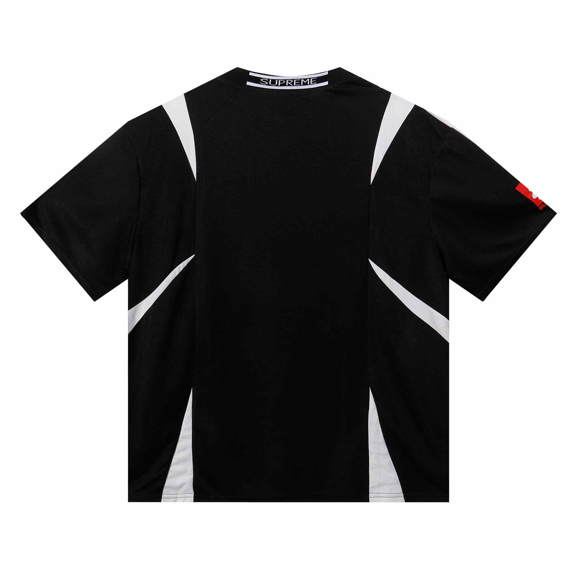 Supreme Crest Soccer Jersey 'Black' - DesignerGu