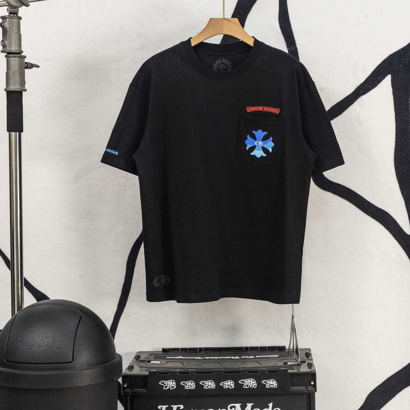 Chrome Hearts Cotton Printed Tee  'Black' - DesignerGu