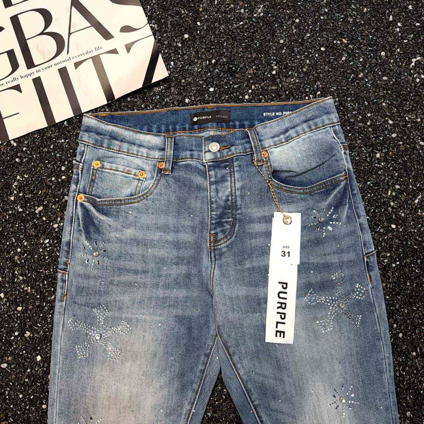 Purple-Brand Jeans  8520 - DesignerGu