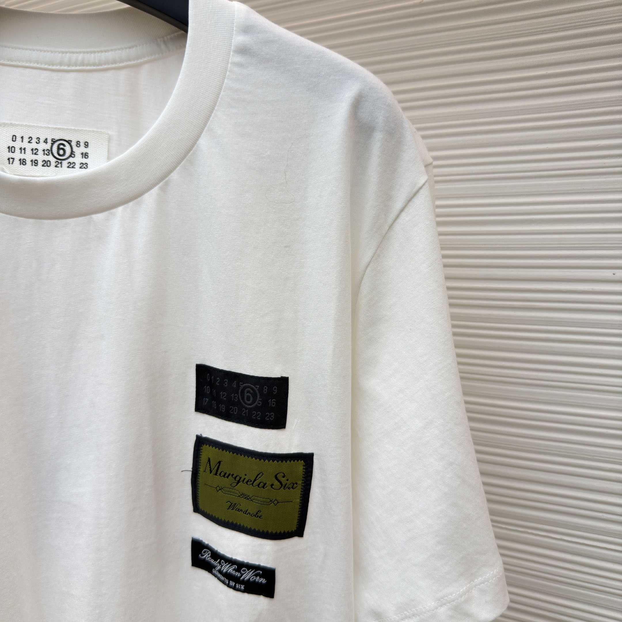 Maison Margiela White Label Patch T-shirt - DesignerGu