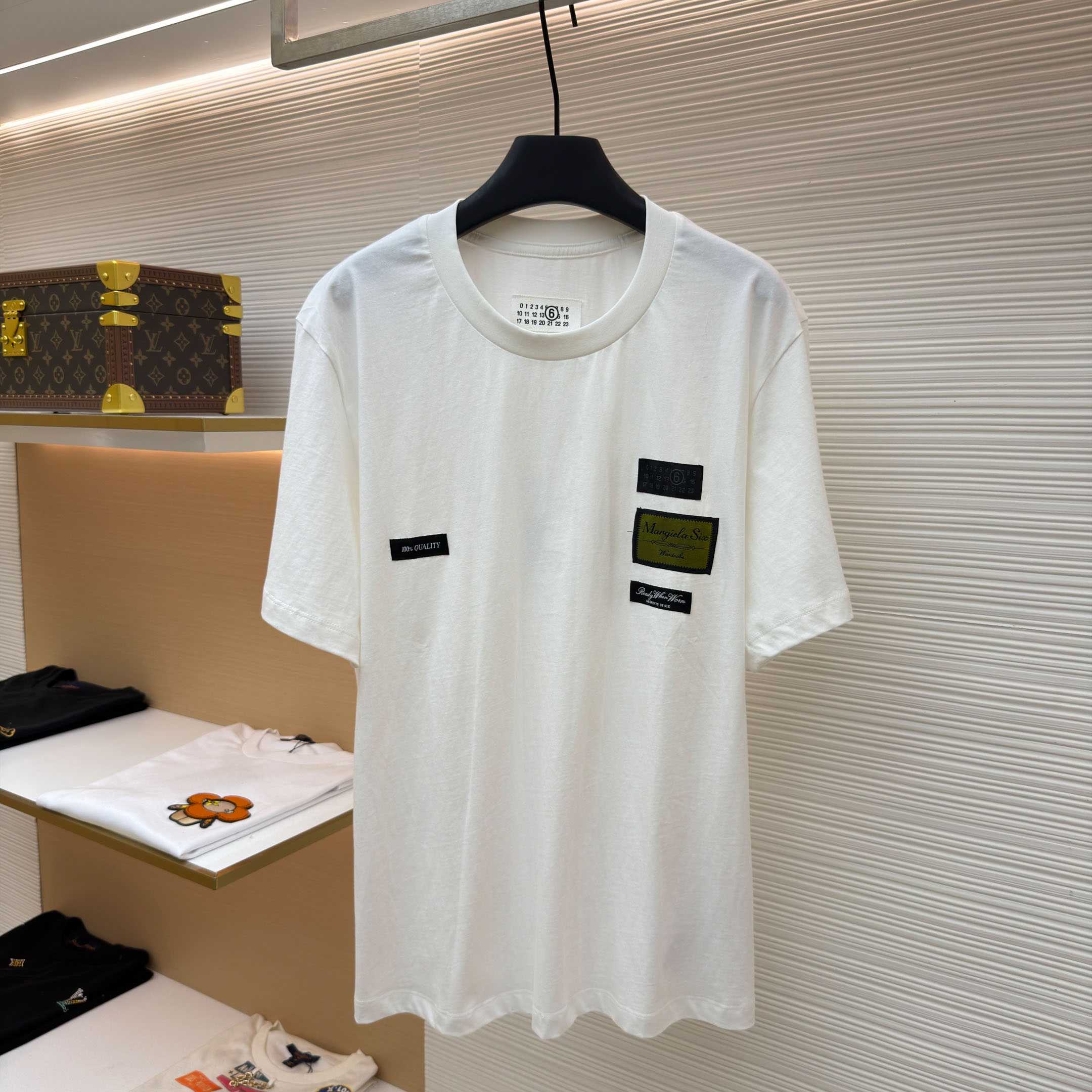 Maison Margiela White Label Patch T-shirt - DesignerGu
