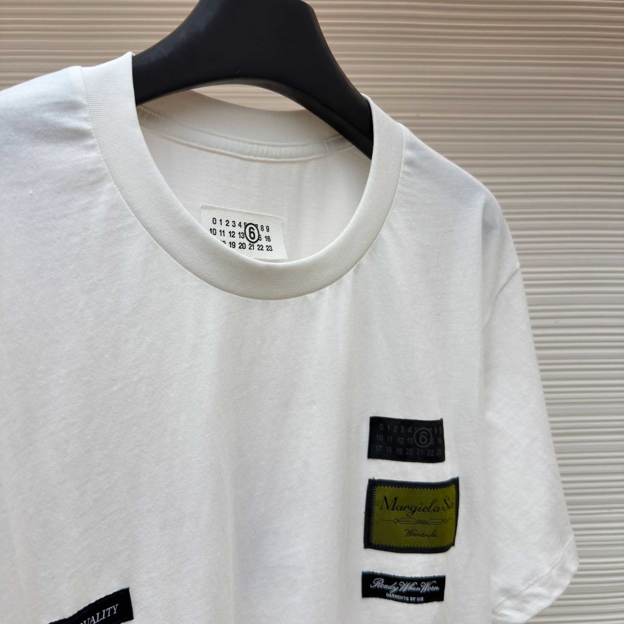 Maison Margiela White Label Patch T-shirt - DesignerGu