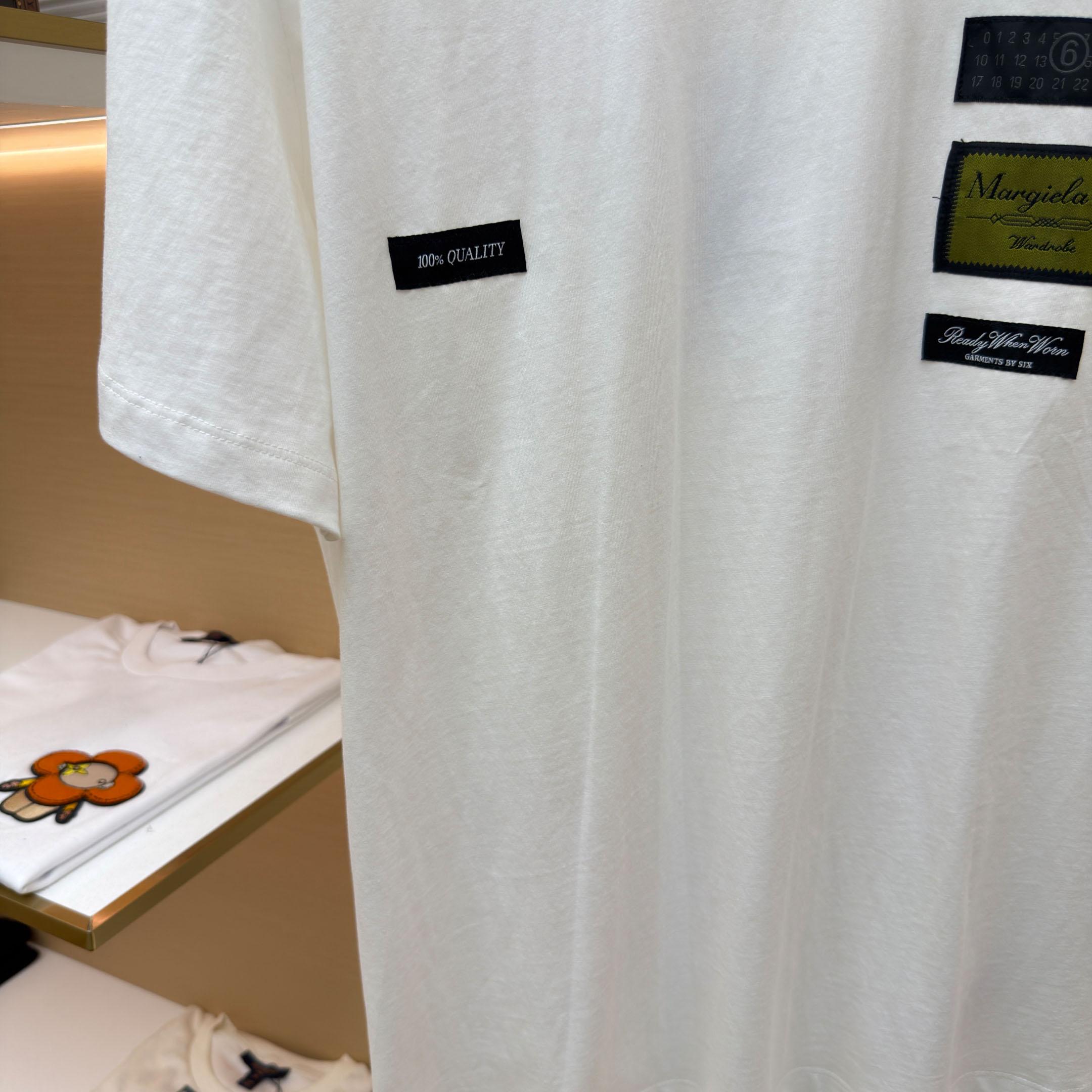 Maison Margiela White Label Patch T-shirt - DesignerGu
