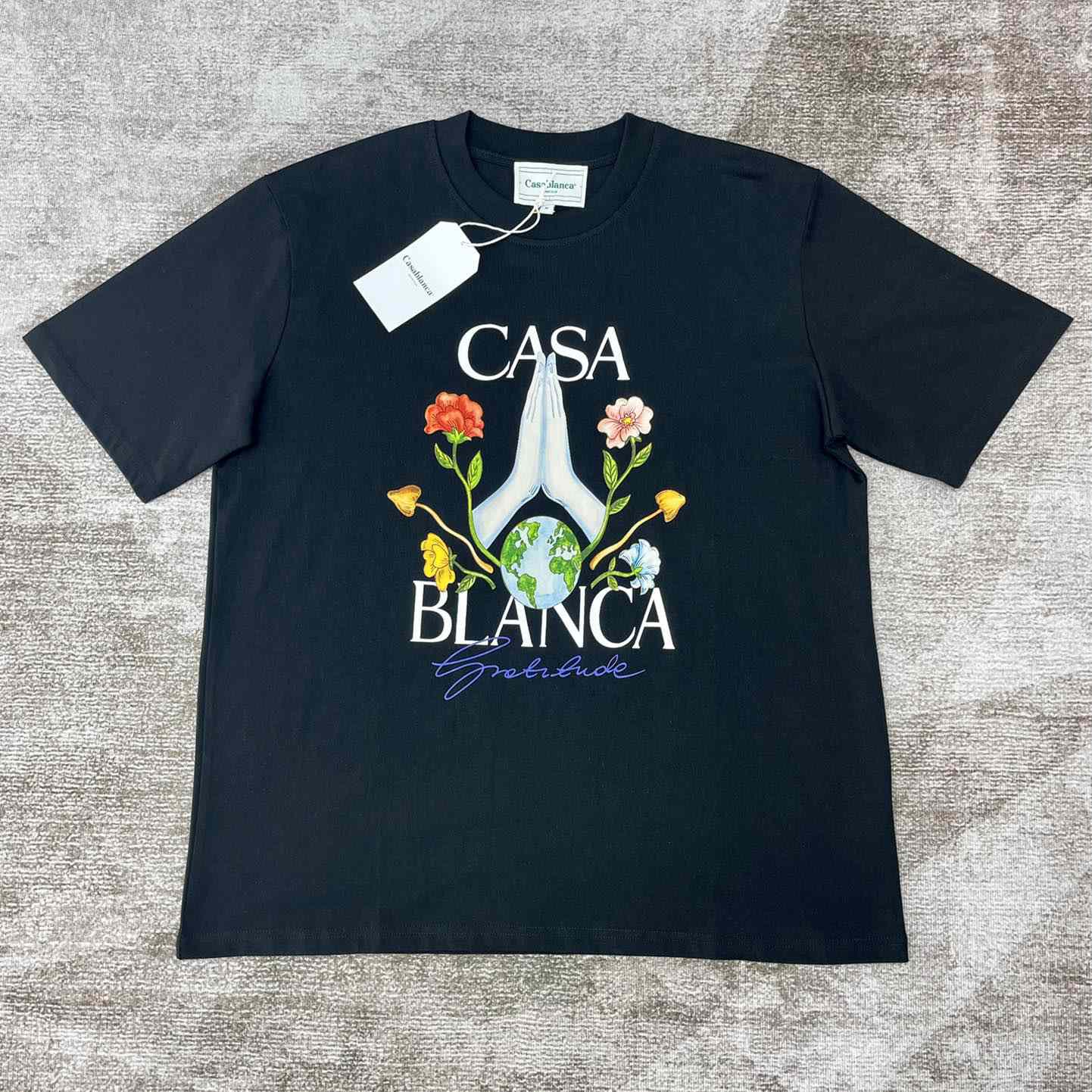 Casablanca Gratitude T-Shirt CA5043 - DesignerGu