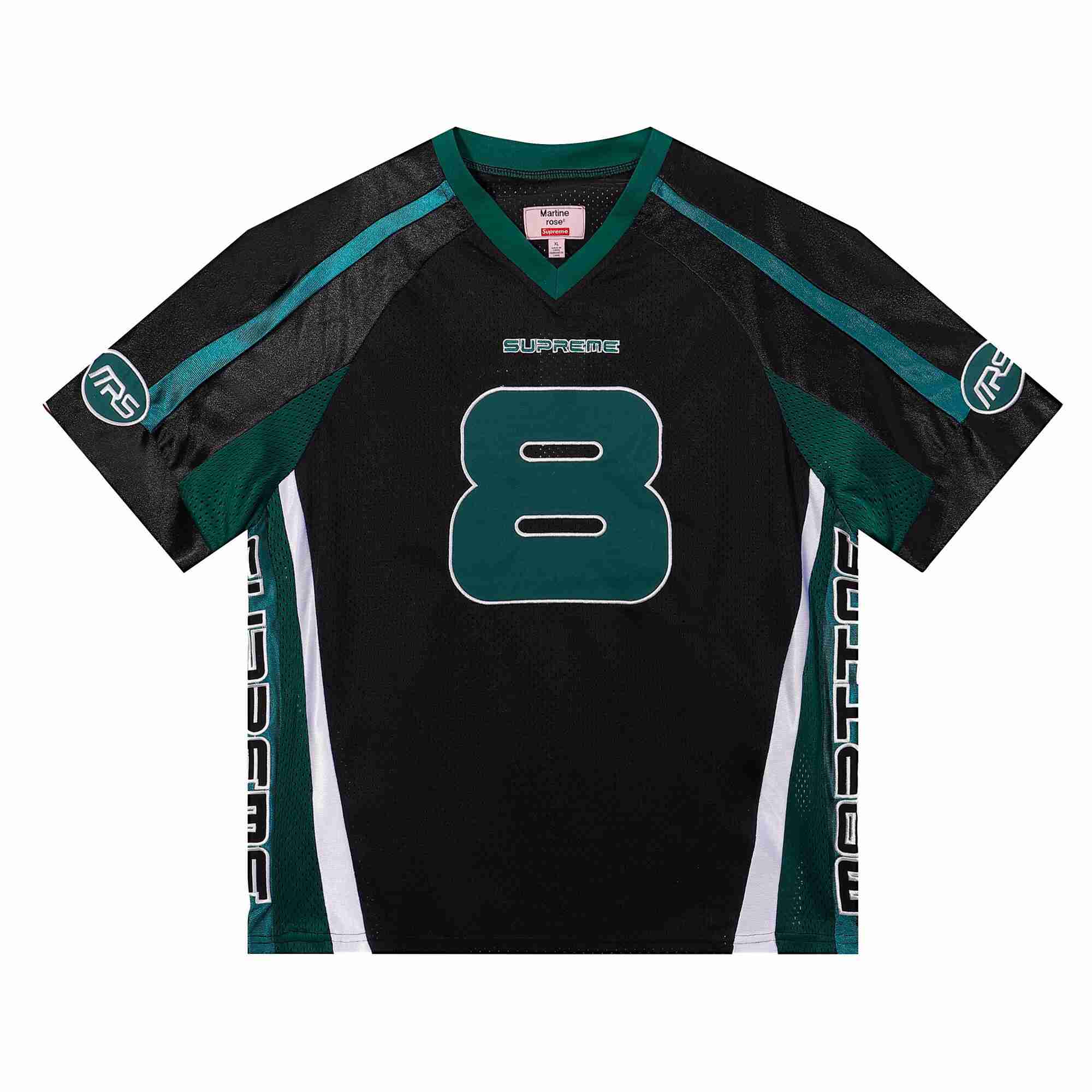 Supreme x Martine Rose Football Jersey 'Black' - DesignerGu