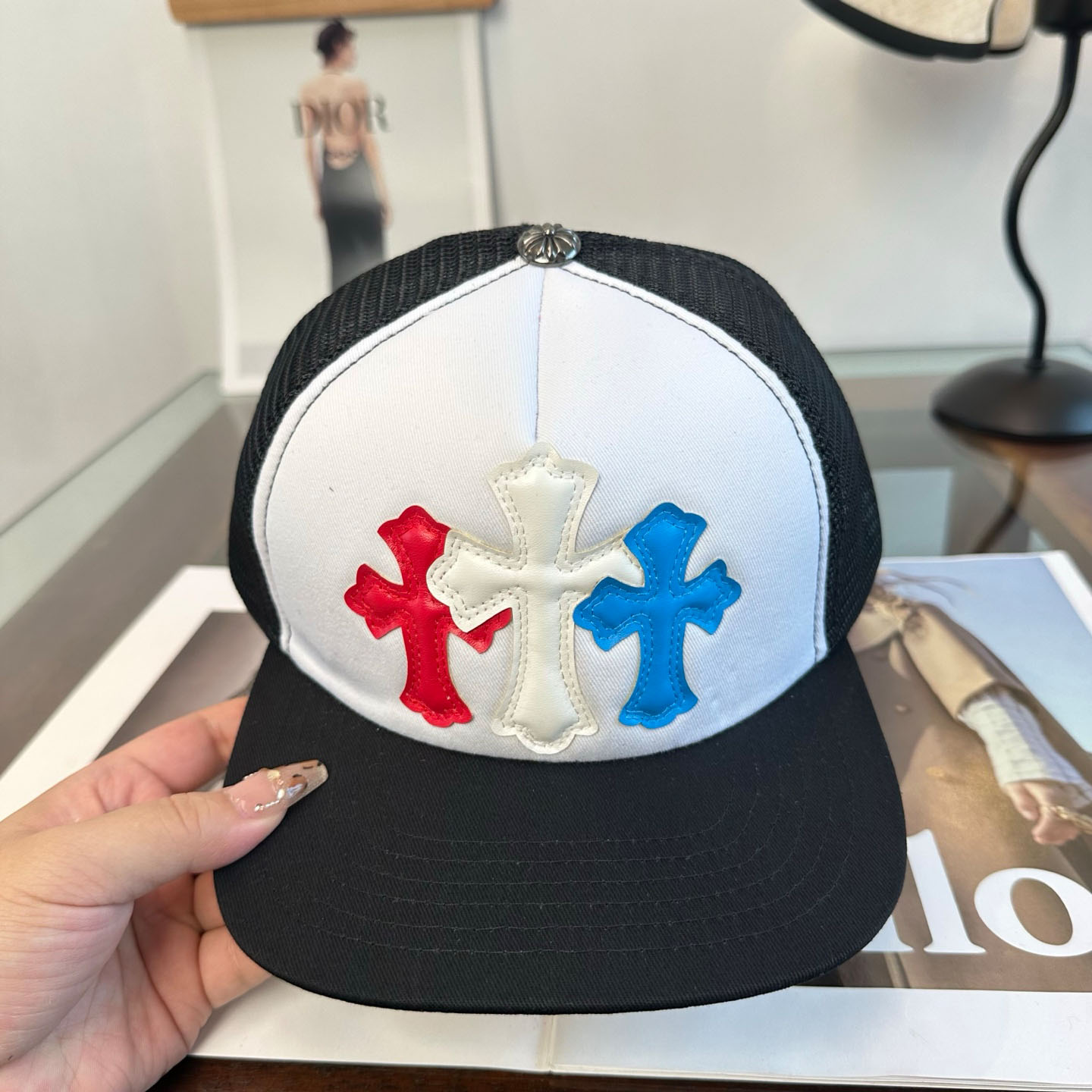 Chrome Heart Triple Cross Hat - DesignerGu