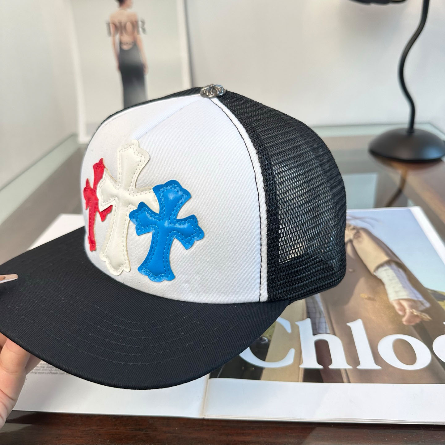Chrome Heart Triple Cross Hat - DesignerGu
