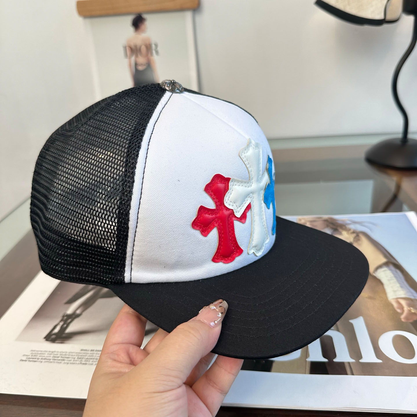 Chrome Heart Triple Cross Hat - DesignerGu