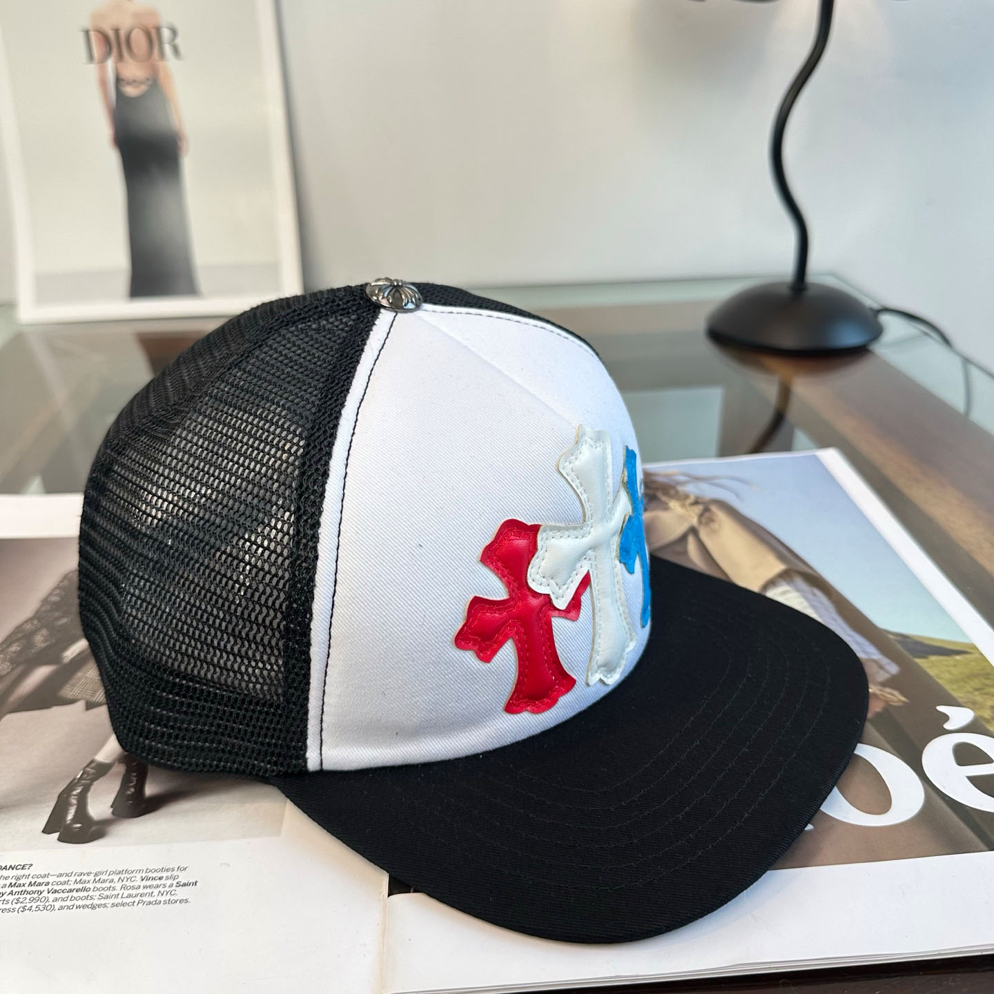 Chrome Heart Triple Cross Hat - DesignerGu