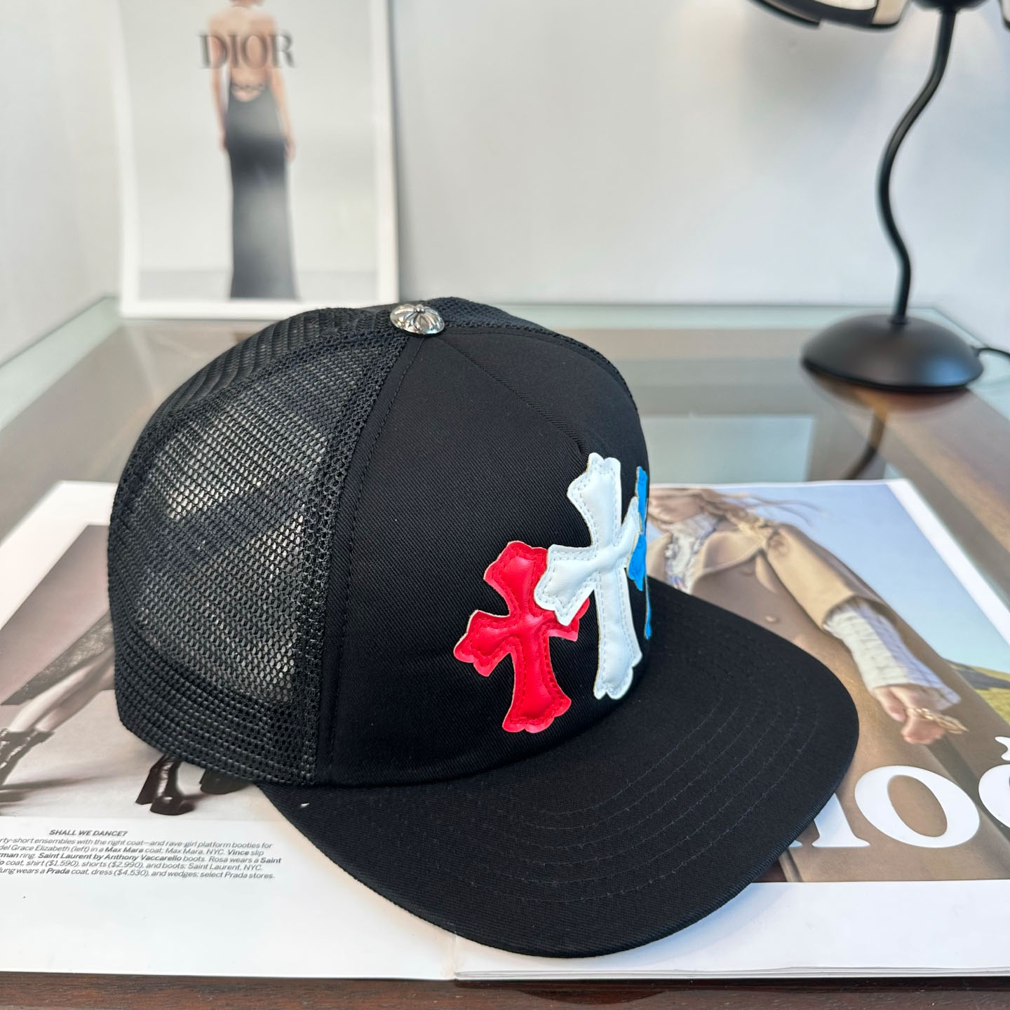 Chrome Heart Triple Cross Hat - DesignerGu