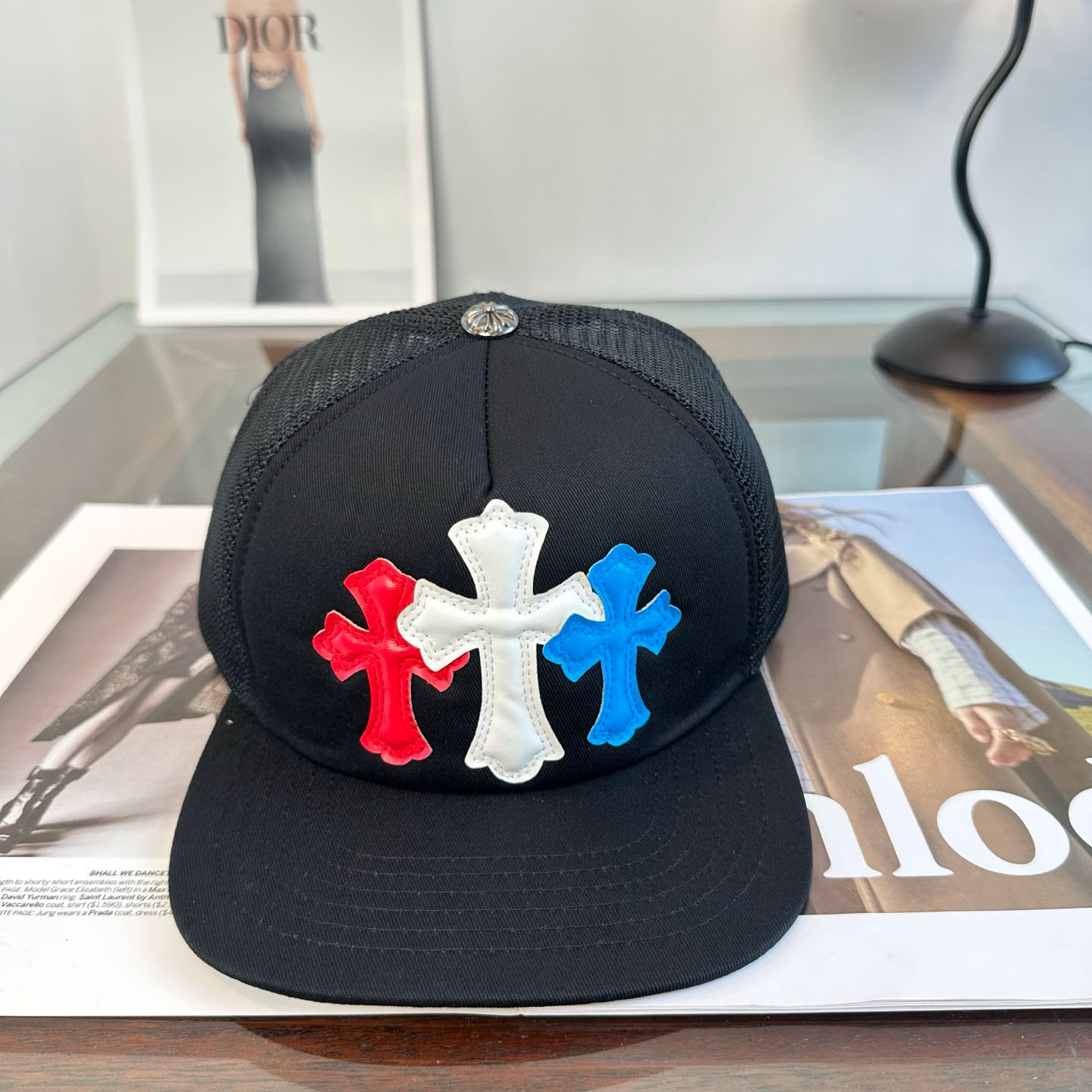 Chrome Heart Triple Cross Hat - DesignerGu